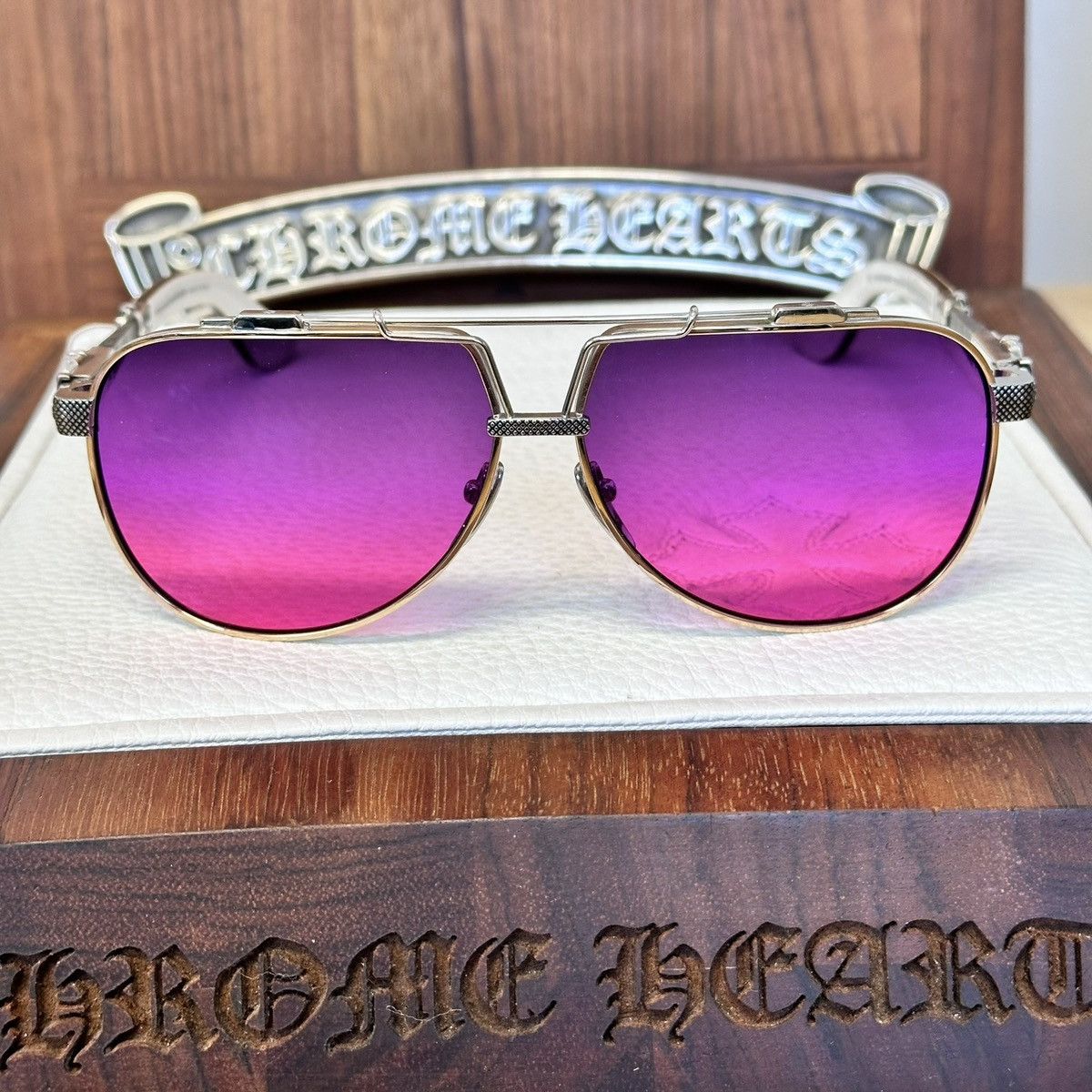Spannende Chrome Hearts Sunglasses Bild