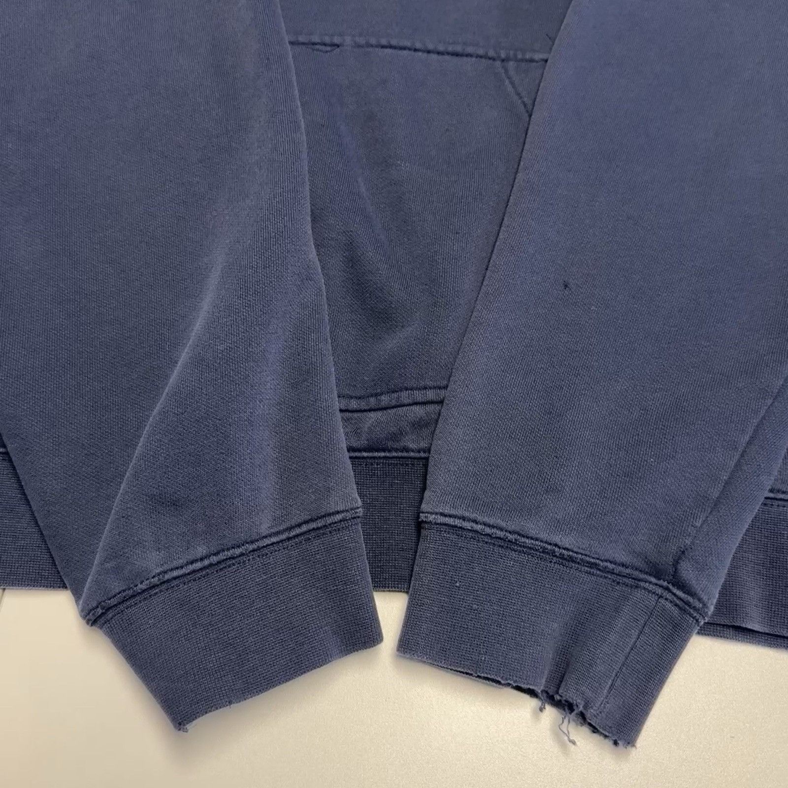 Nike Vintage Y2K Nike Hoodie Sweatshirt Mens XL Navy Blue Distres Size US XL / EU 56 / 4 - 6 Thumbnail