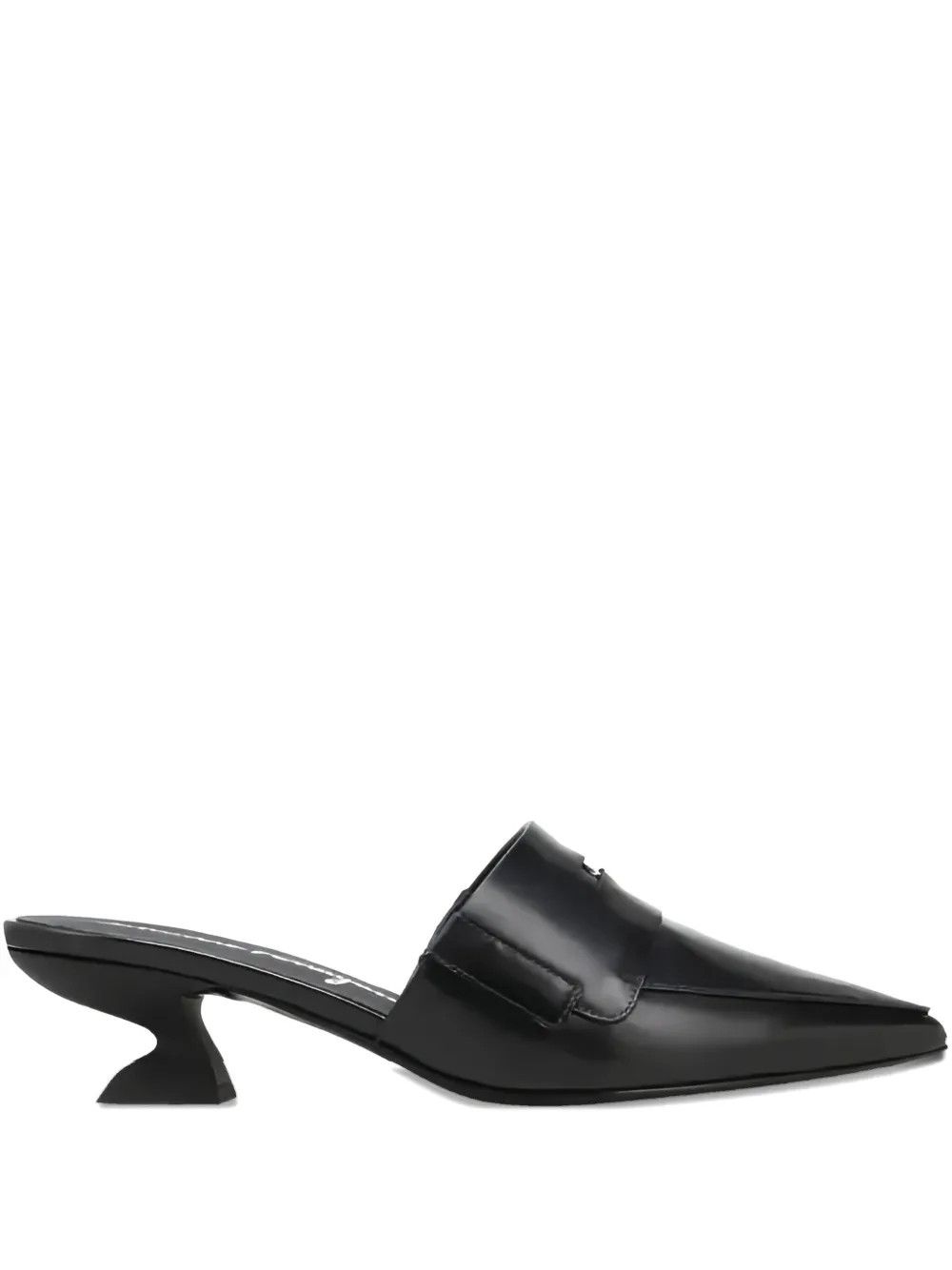 Salvatore Ferragamo o1y0426 Mules in Black Size US 5 / IT 35 - 1 Thumbnail