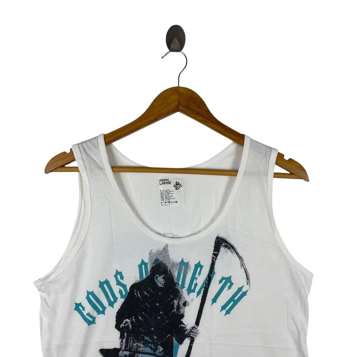 PPFM PPFM JAPAN Gods Of Death Peyton Place Tank Top Tee Shirt Size US S / EU 44-46 / 1 - 2 Thumbnail