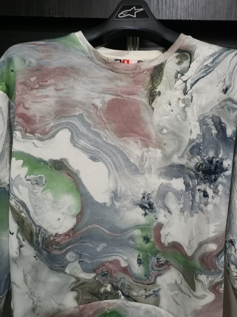 MSGM Msgm marble die print crewneck Size XS / US 0-2 / IT 36-38 - 2 Thumbnail