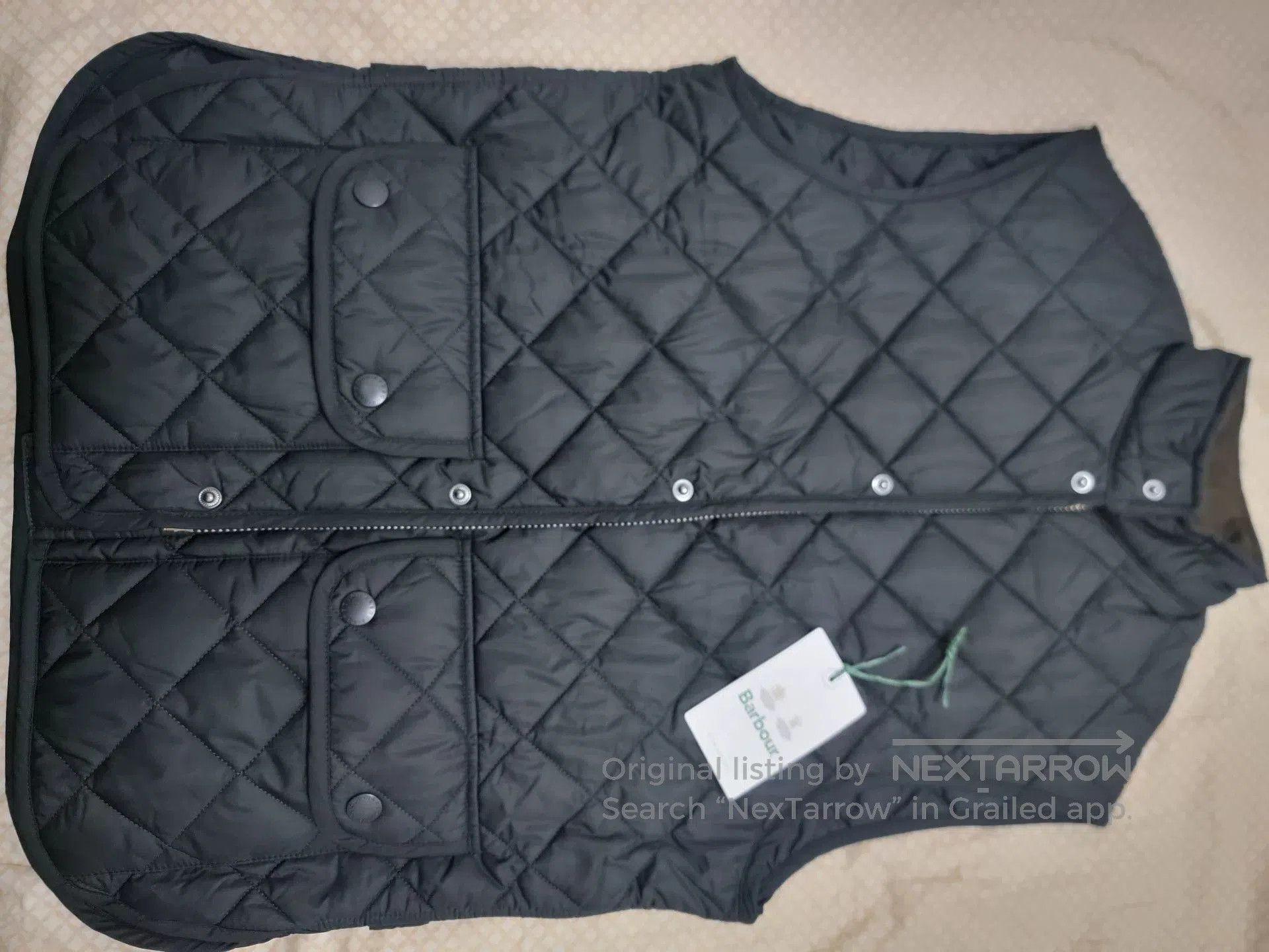 Barbour Barbour Quilted Vest in Black Size M. Size US M / EU 48-50 / 2 - 2 Thumbnail