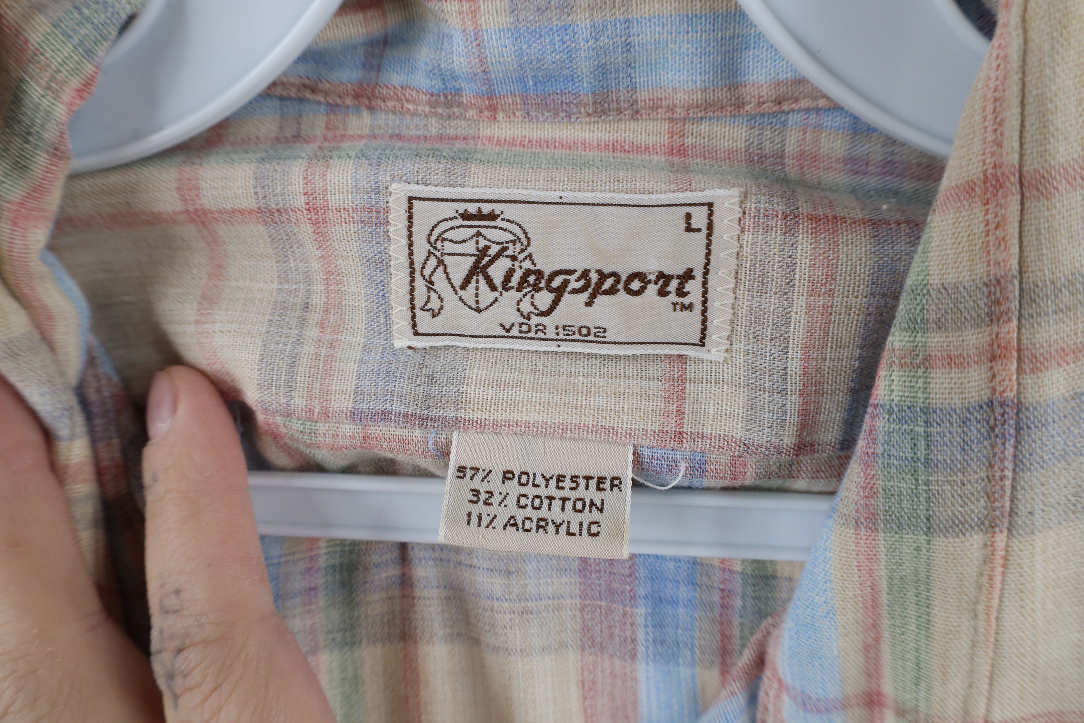 Vintage Vintage 70s Streetwear Short Sleeve Collared Button Shirt Size US L / EU 52-54 / 3 - 5 Thumbnail
