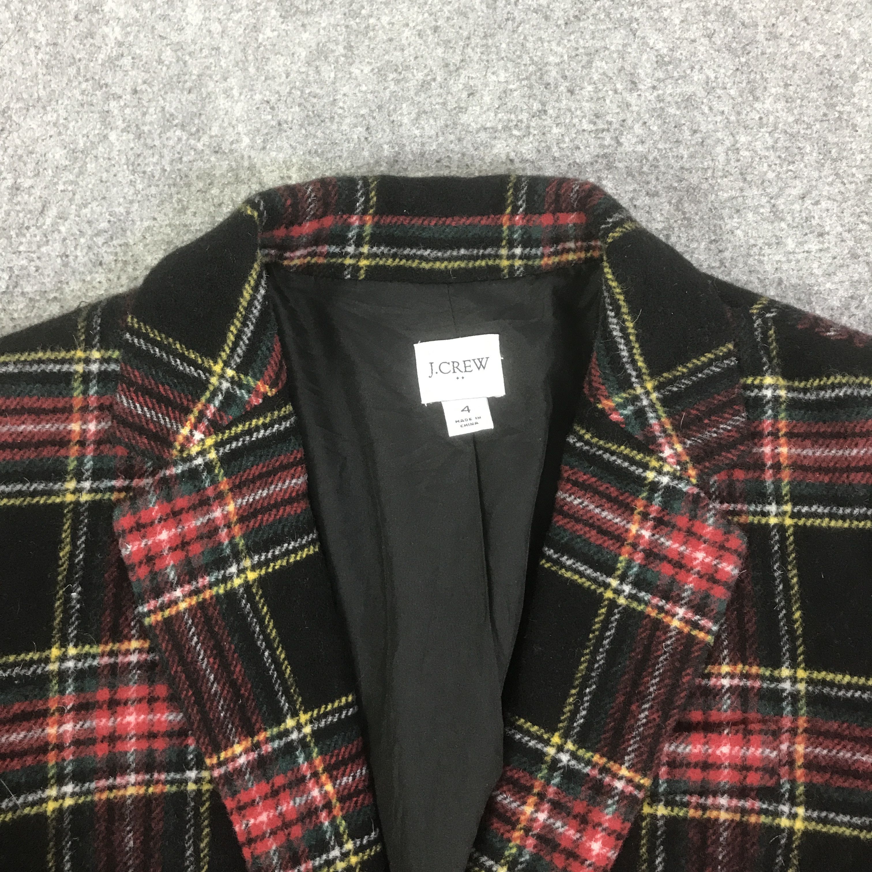 J.Crew j.crew tartan blazer woman jacket K127B19 Size US S / EU 44-46 / 1 - 7 Thumbnail