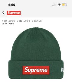 Supreme x New Era Box Logo Beanie F/W 22