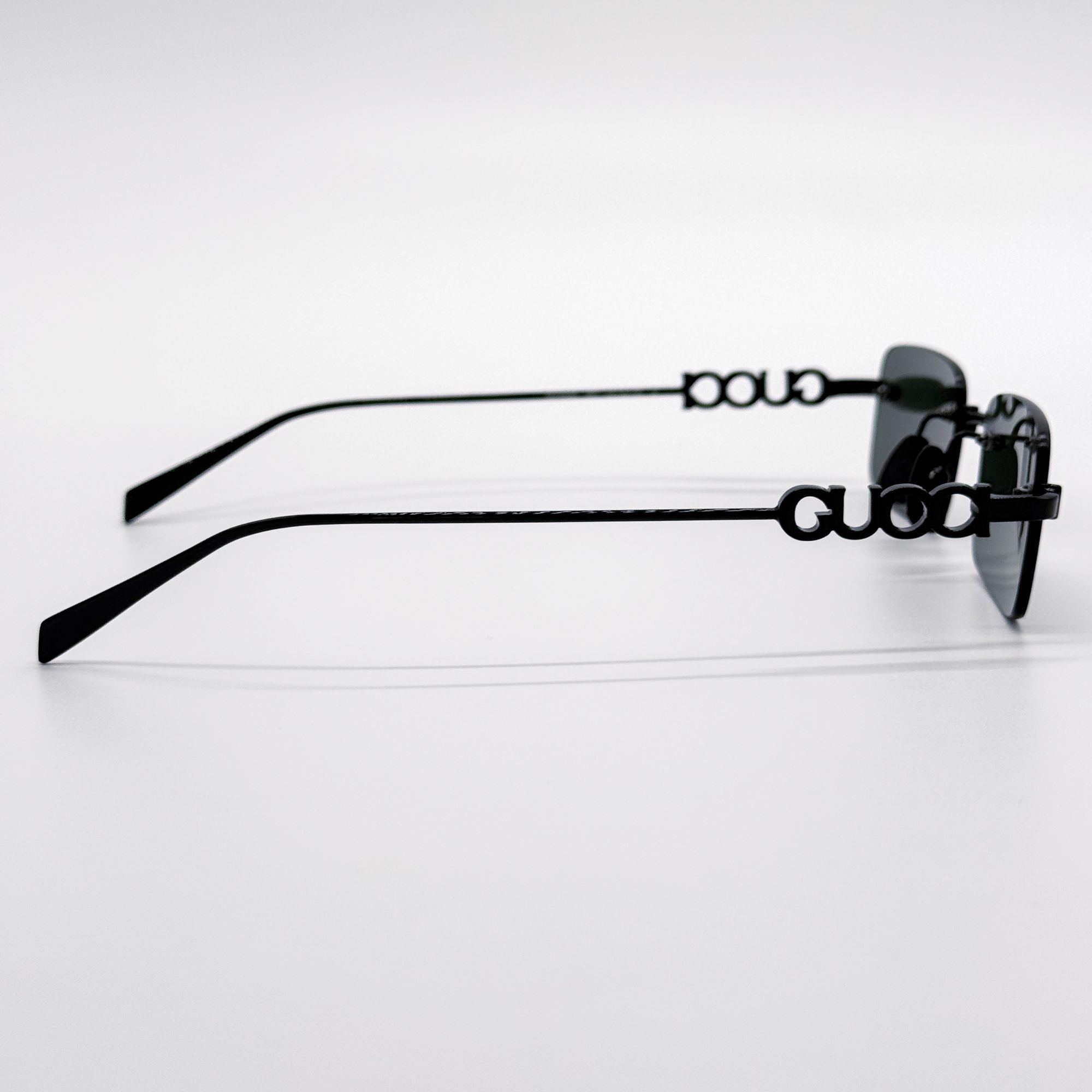 Gucci NEW GUCCI GG1808S 001 SUNGLASSES BLACK UNISEX EYEWEAR Size ONE SIZE - 6 Thumbnail