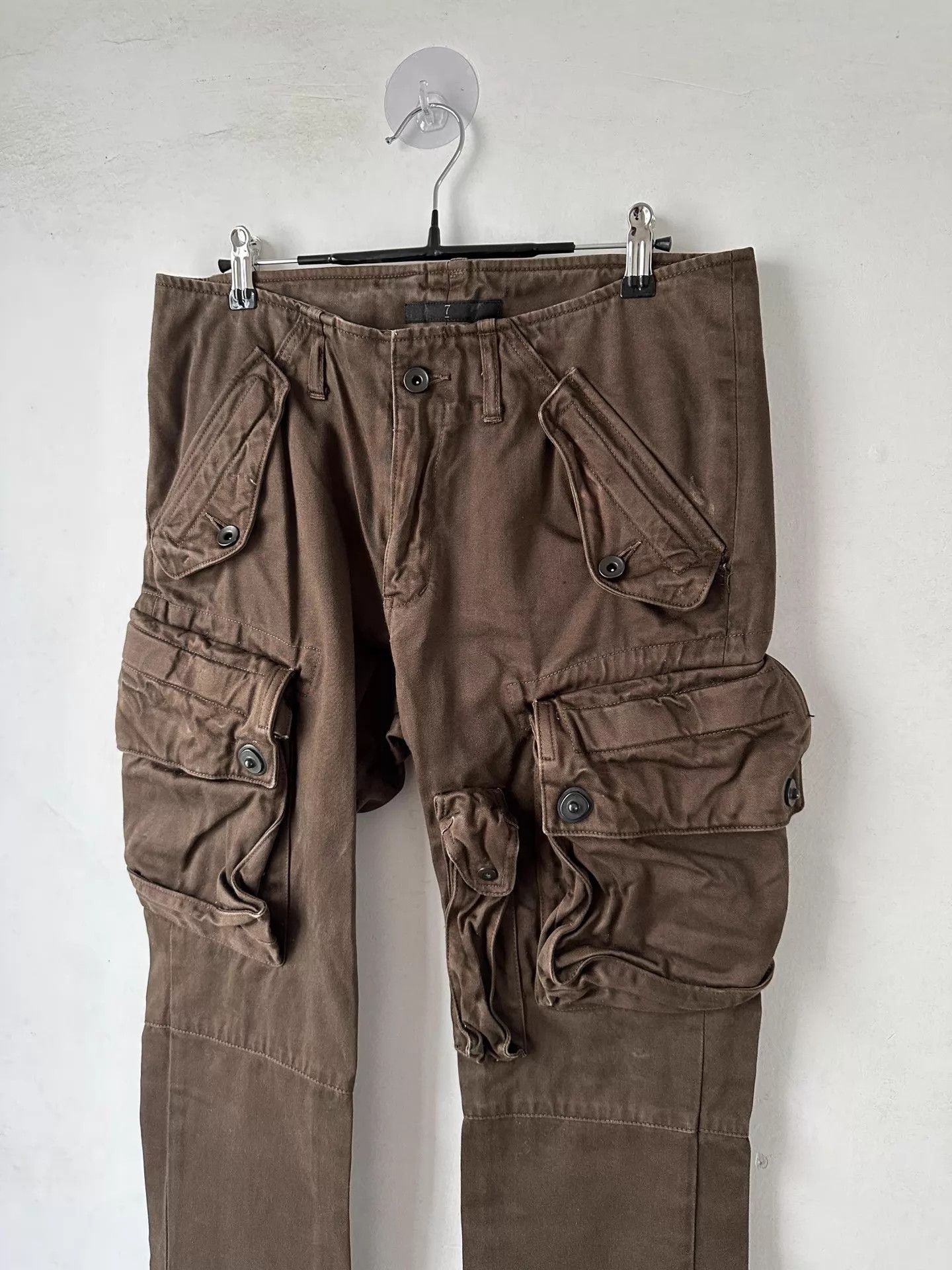 Julius Julius 09AW Gas Mask Cargo Pants Size US 32 / EU 48 - 2 Thumbnail