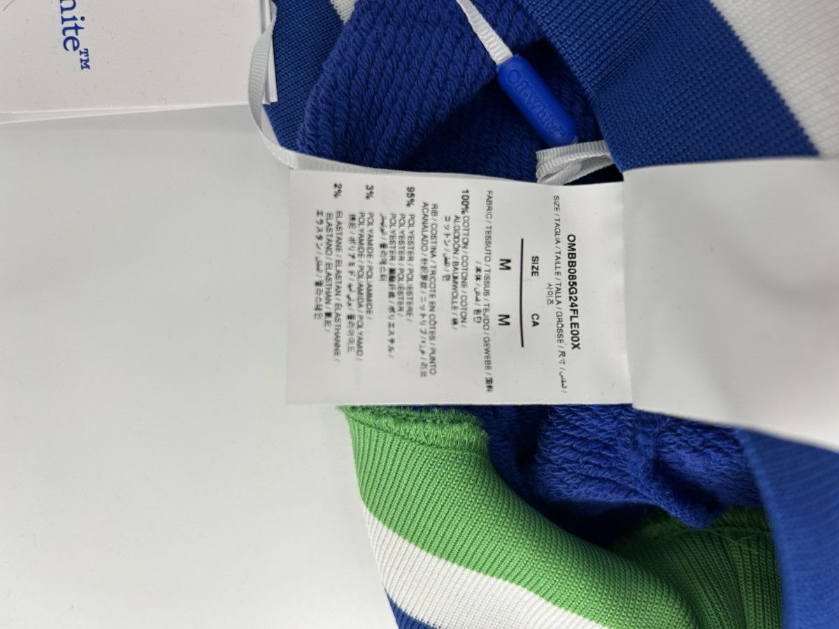 Off-White Offwhite c/o Virgil Abloh LV Race Skate Hoodie Blue Size US M / EU 48-50 / 2 - 3 Thumbnail