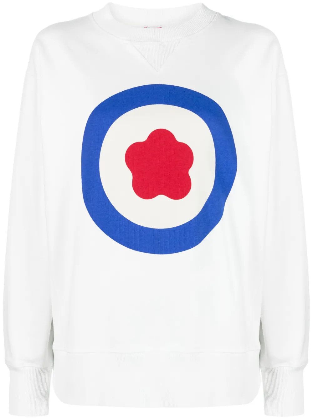 Kenzo o1y1025 Sweatshirt in White Size S / US 4 / IT 40 - 1 Thumbnail