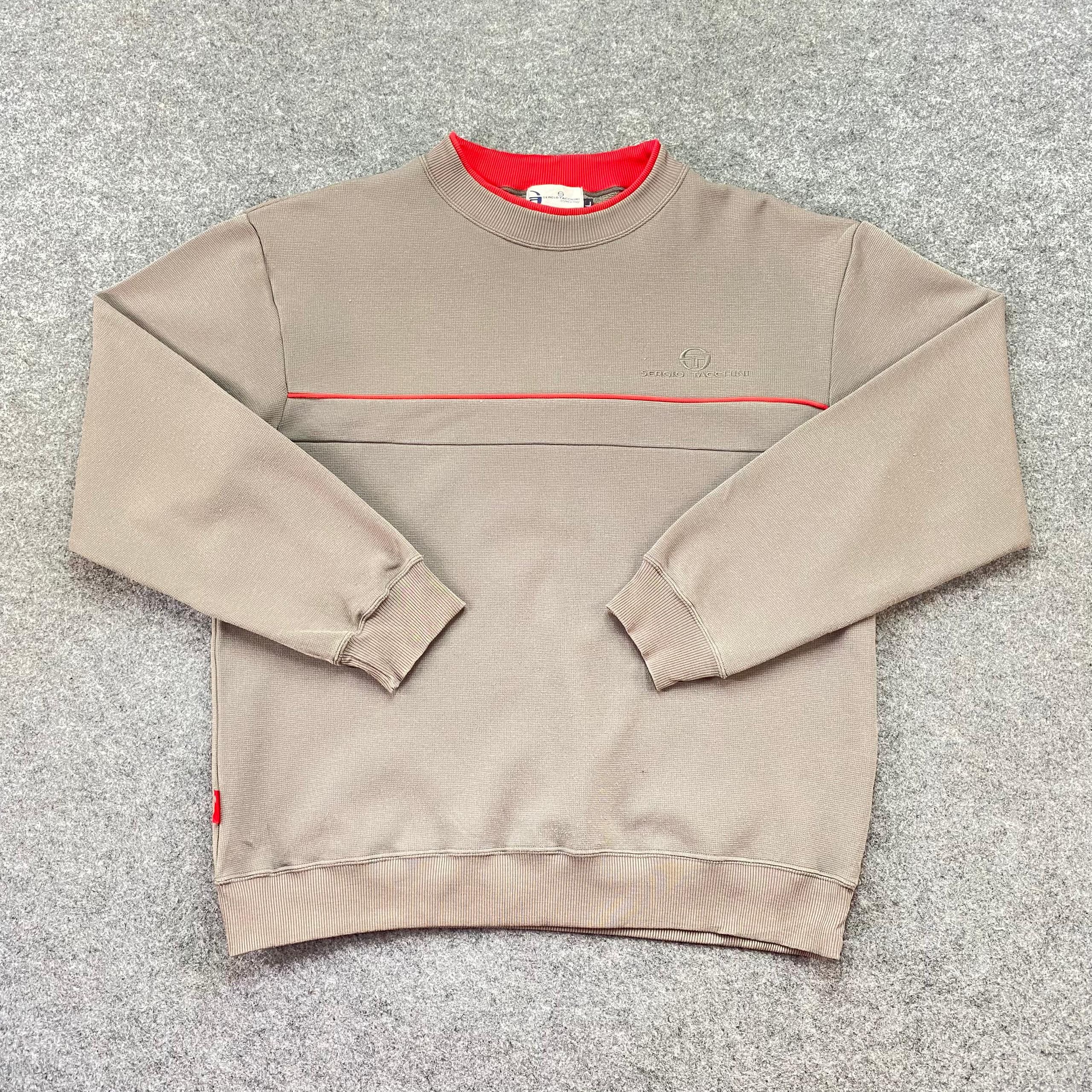 Sergio Tacchini Vintage Sergio Tacchini Sweatshirt Size US L / EU 52-54 / 3 - 1 Thumbnail