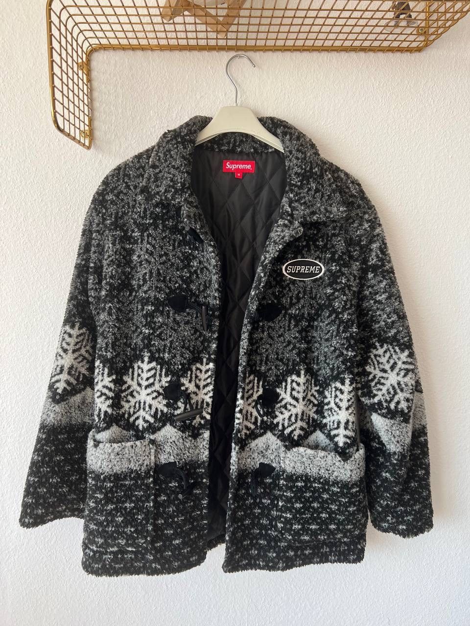 Supreme Supreme Snowflake Toggle Fleece Jacket Size US M / EU 48-50 / 2 - 1 Thumbnail