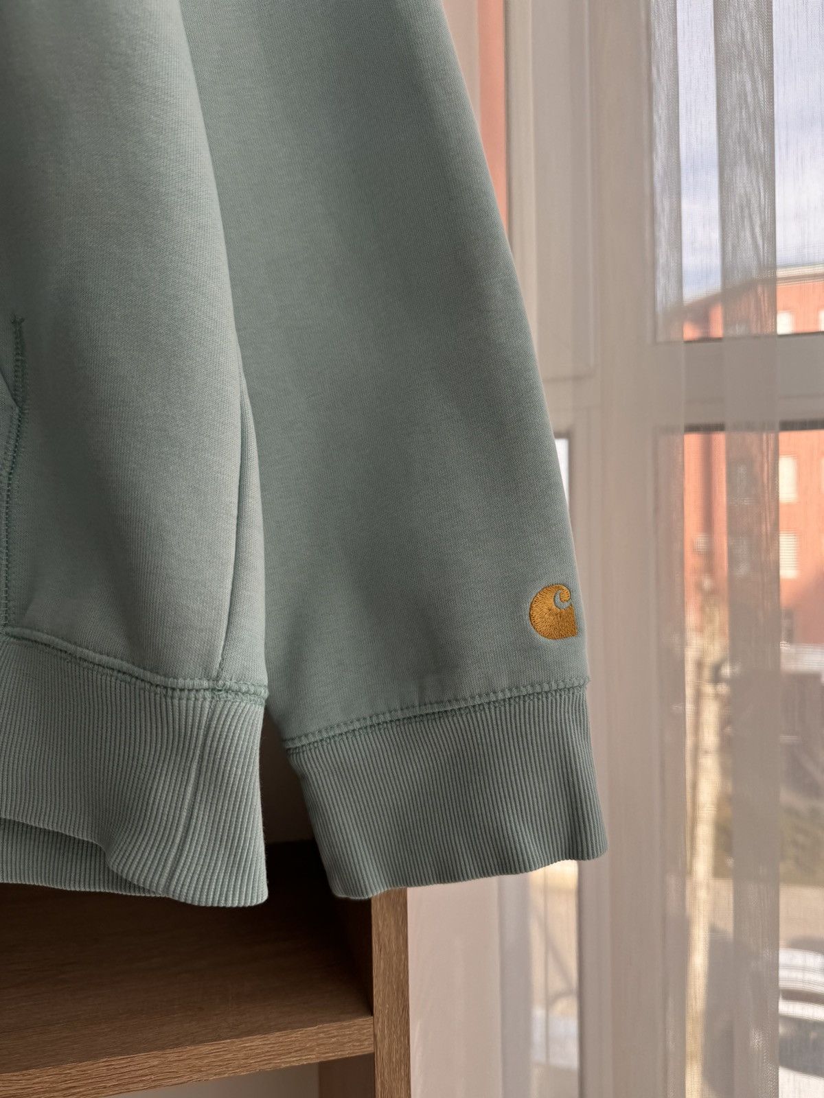Carhartt × Carhartt Wip × Vintage Vintage Carhartt WIP Baggy Heavyweight Hooded Chase Sweat Size US XXL / EU 58 / 5 - 5 Thumbnail