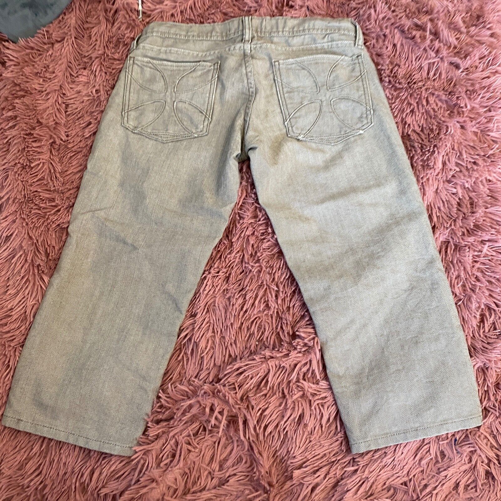 Other VTG Habitual Taupe Low Rise Bermuda Design Pocket Shorts 25 Size 25" / US 0 / IT 36 - 10 Thumbnail