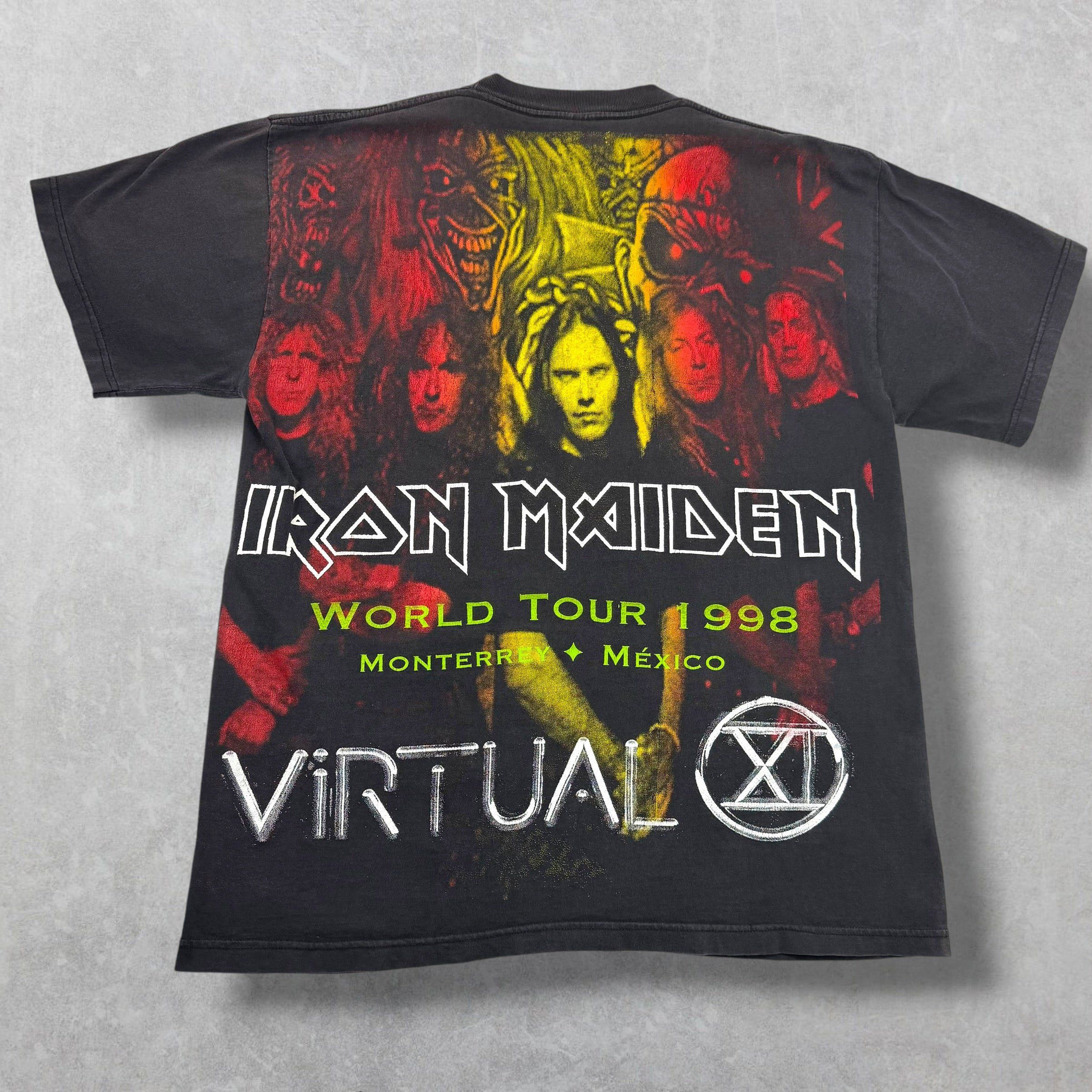 Iron Maiden Vintage '98 Iron Maiden World Tour Tee XL Size US XL / EU 56 / 4 - 2 Thumbnail
