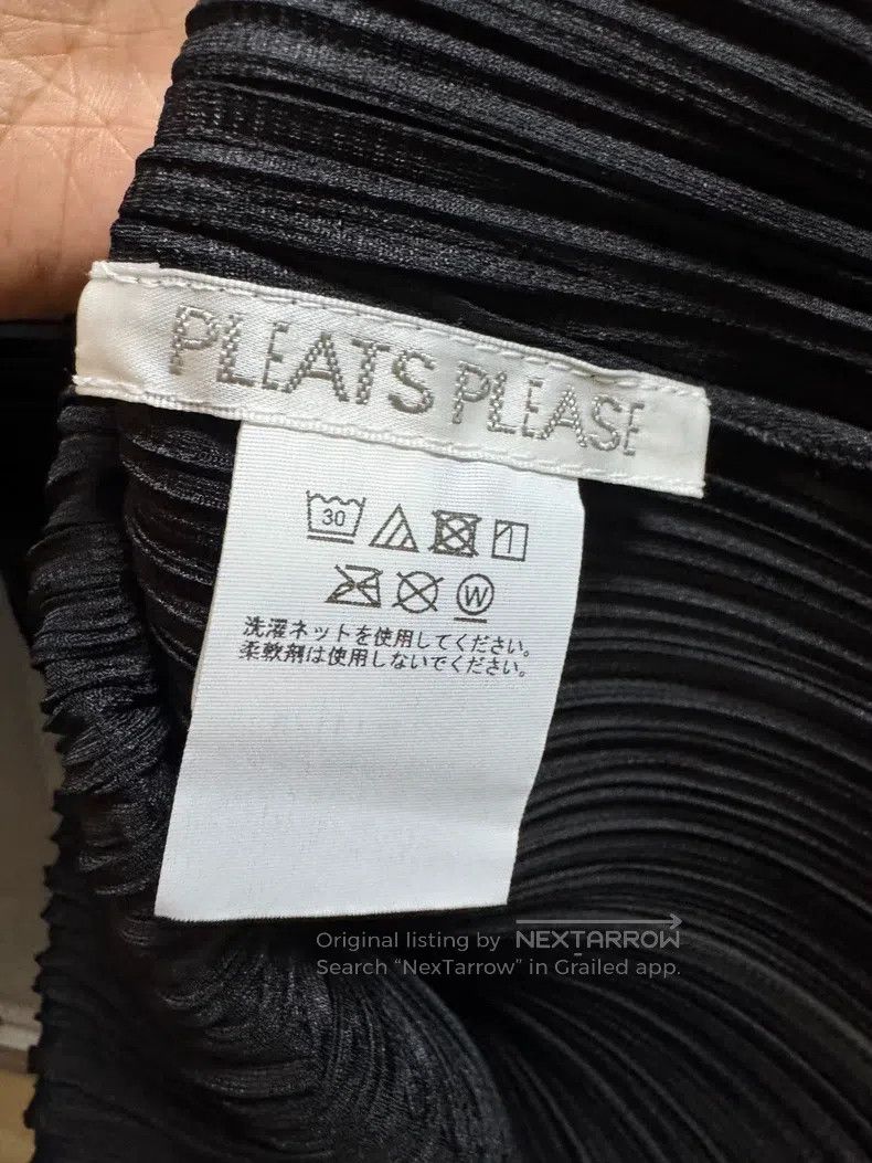 Issey Miyake Issey Miyake Black Long-Sleeve Top Size S / US 4 / IT 40 - 2 Thumbnail