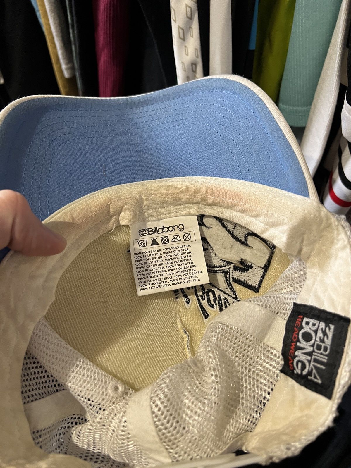 Billabong VINTAGE BILLABONG SURF Y2K HYPE CAP GRAPHIC PRINT ONE SIZE Size ONE SIZE - 4 Thumbnail