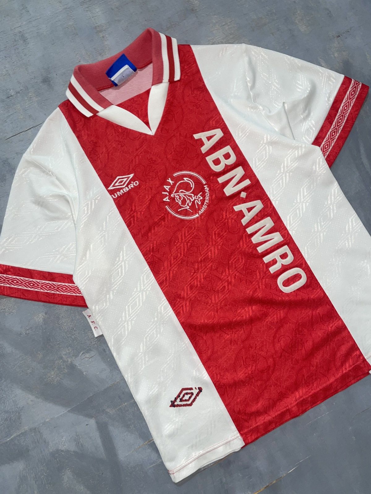 Umbro Ajax amsterdam 1994 Home blokecore Jersey Size US M / EU 48-50 / 2 - 2 Thumbnail