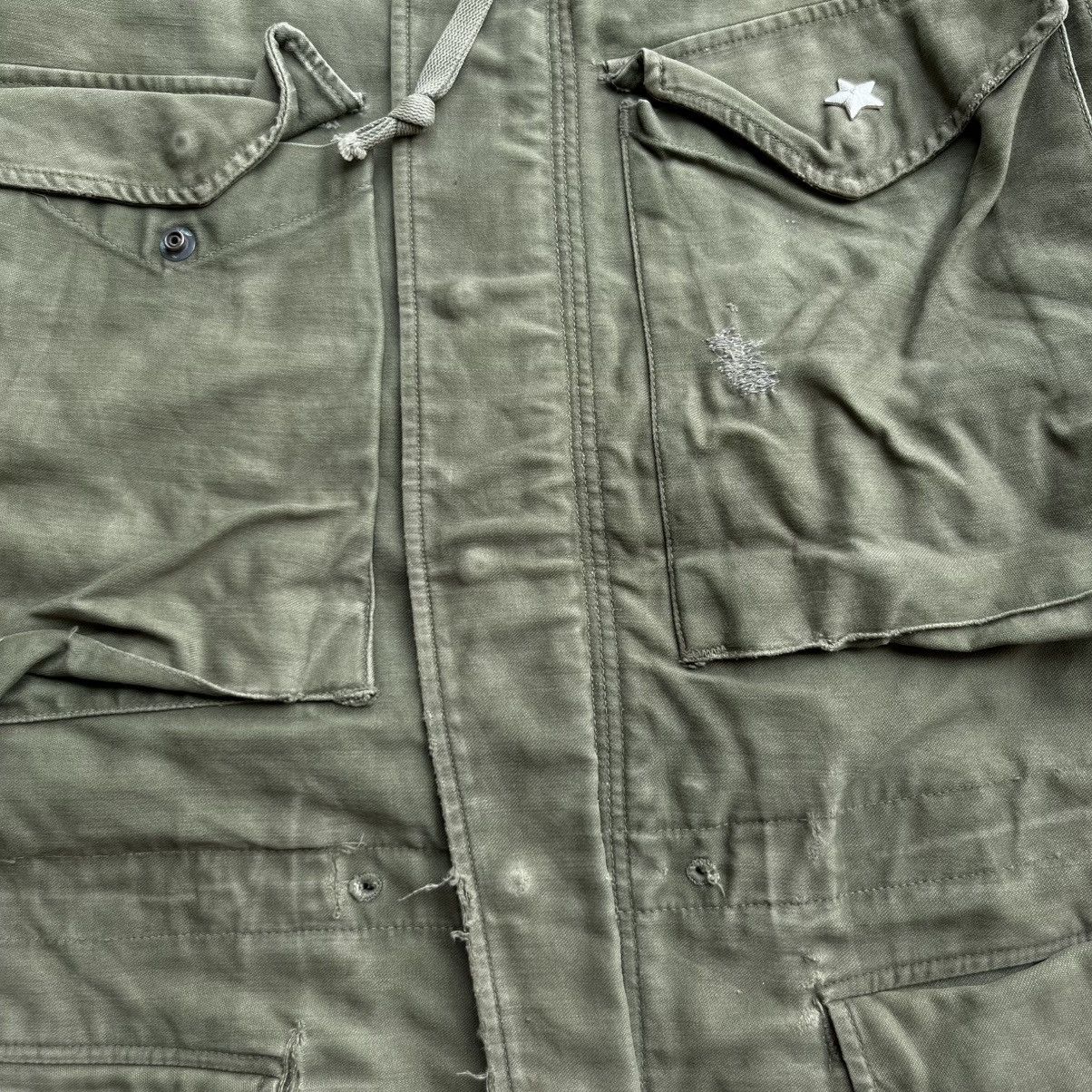 Buzz Rickson's × The Real McCoy's VINTAGE RARE M51 US ISSUE FIELD JACKET Size US XS / EU 42 / 0 - 4 Thumbnail