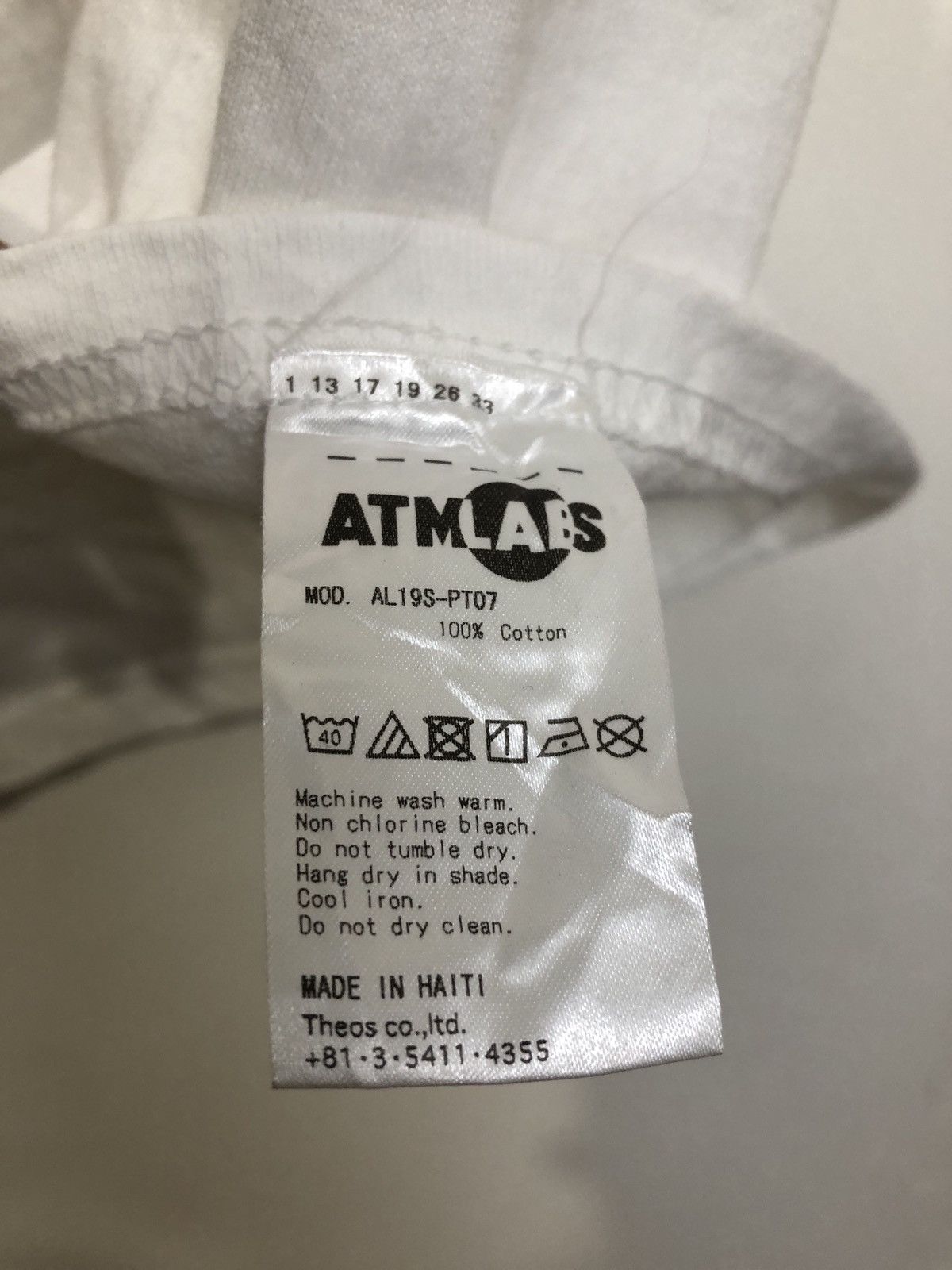 atmos Atmos Lab T-Shirt Size US XL / EU 56 / 4 - 5 Thumbnail