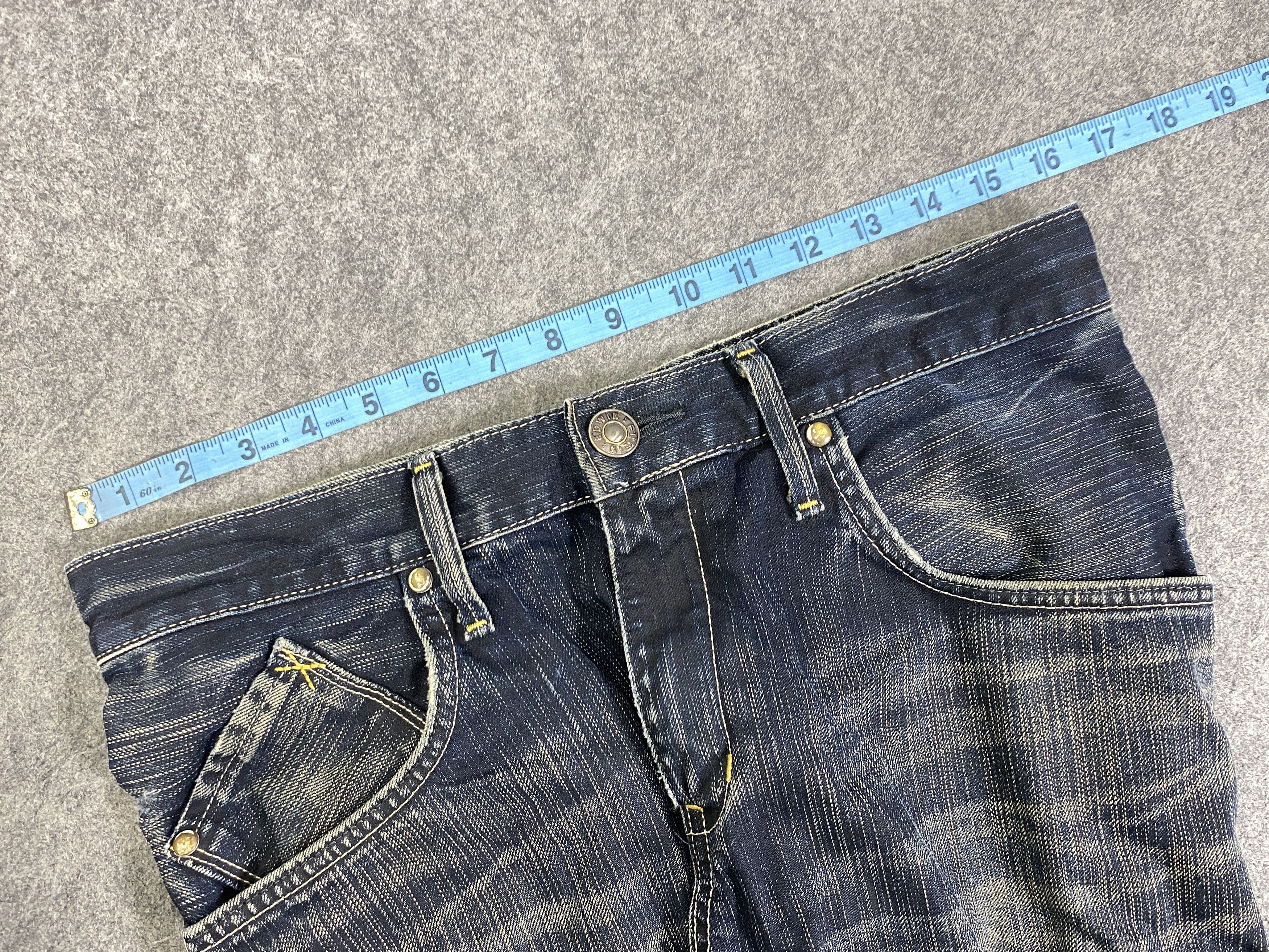 Edwin Mud Blue Vintage Edwin Buckle Back Jeans 32x33 - JN3247 Size US 32 / EU 48 - 5 Thumbnail