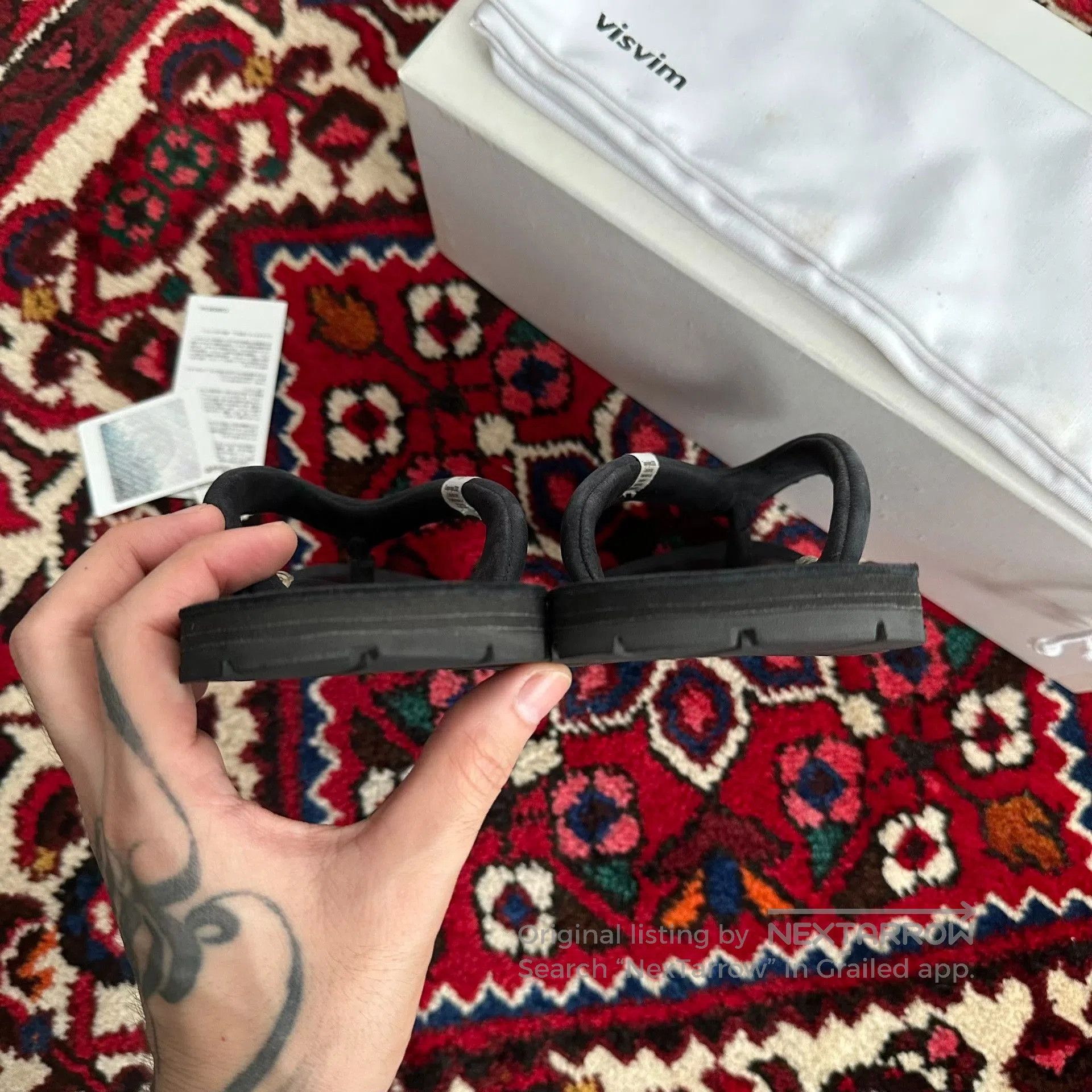 Visvim visvim 10ss lama sandal folk size M. Size US 10 / EU 43 - 7 Thumbnail