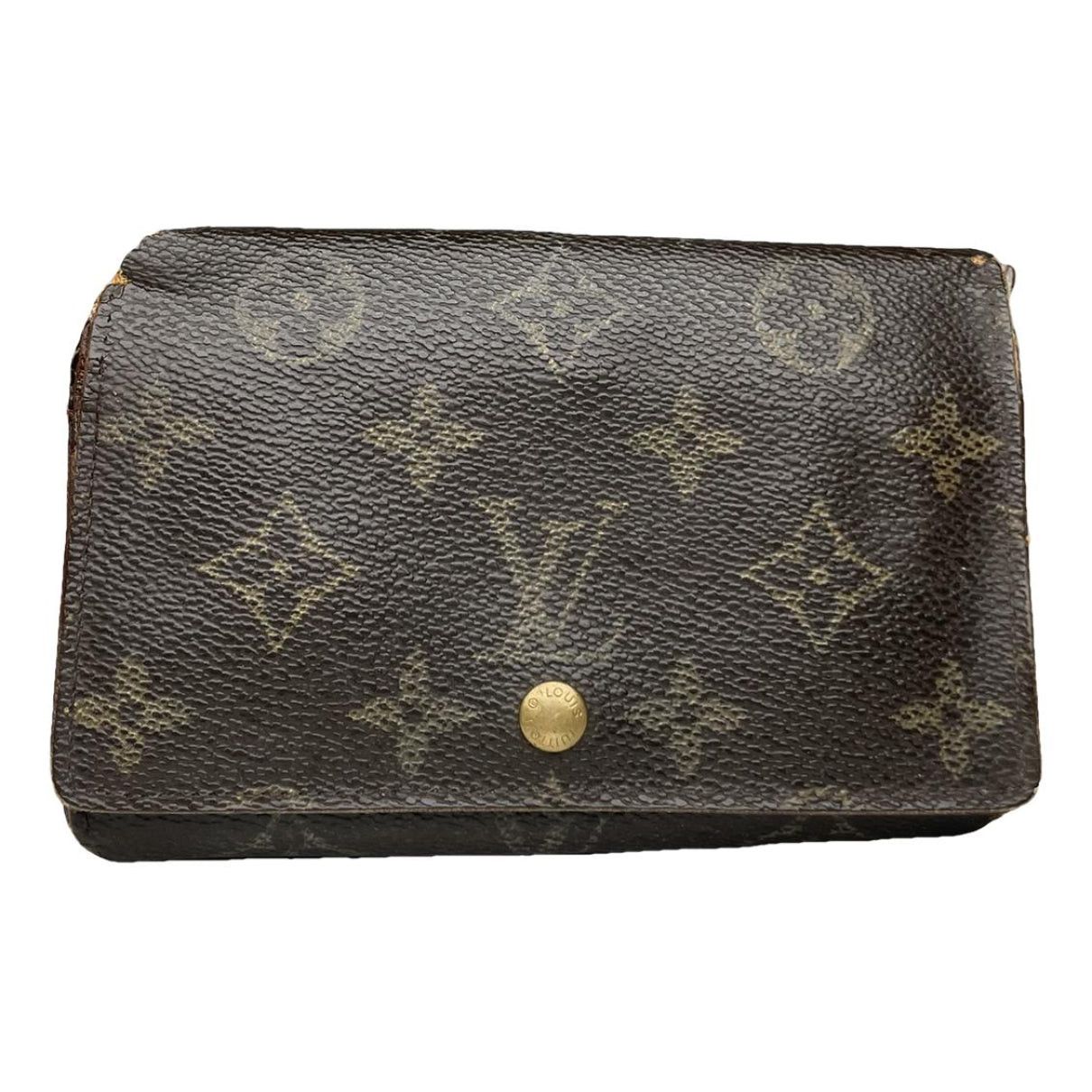 Louis Vuitton Flore Brown Leather Wallet Size ONE SIZE - 1 Thumbnail