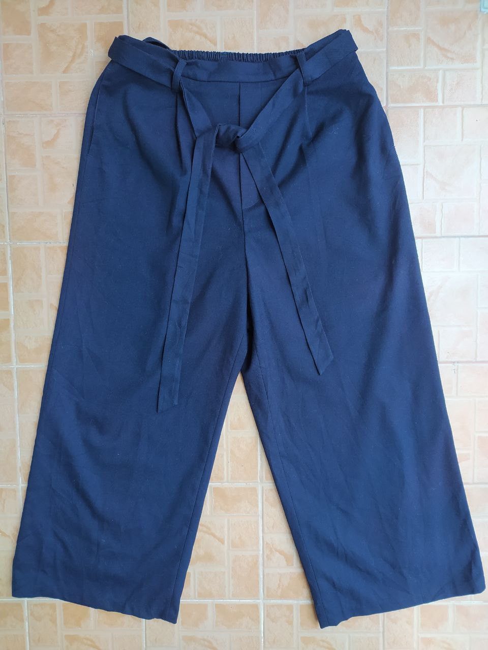 ATSURO TAYAMA ATSURO TAYAMA WIDE WOOL TROUSERS PANTS SIZE 38 US 6 Size 28" / US 6 / IT 42 - 1 Thumbnail