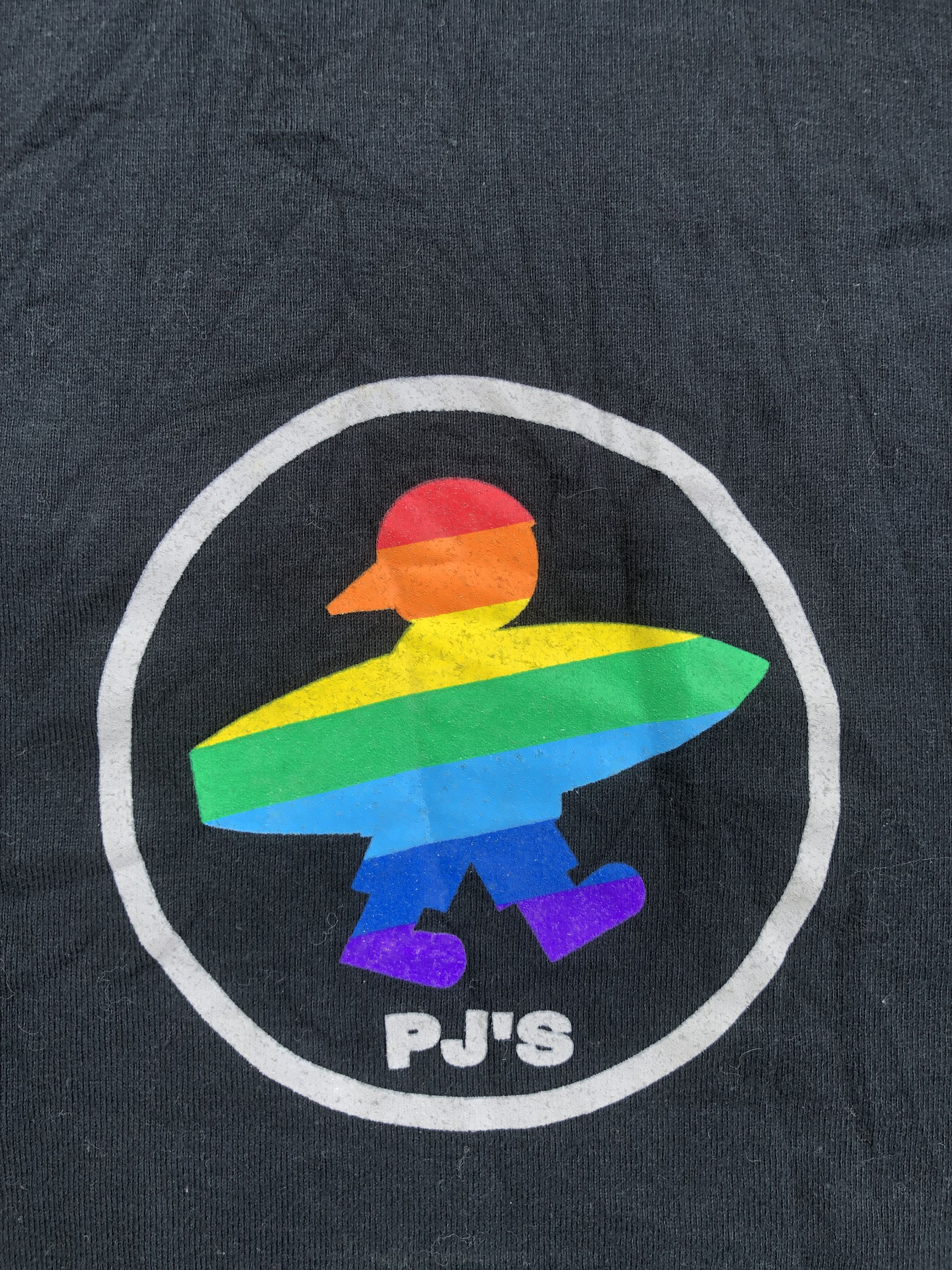 Vintage Vintage 90s PJ`s Surf Center Logo Tshirts Size US M / EU 48-50 / 2 - 2 Thumbnail