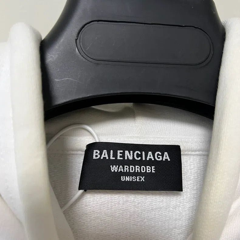 Balenciaga Balenciaga Logo Pattern Hooded Casual Long Sleeve Hoodie Size US S / EU 44-46 / 1 - 3 Thumbnail