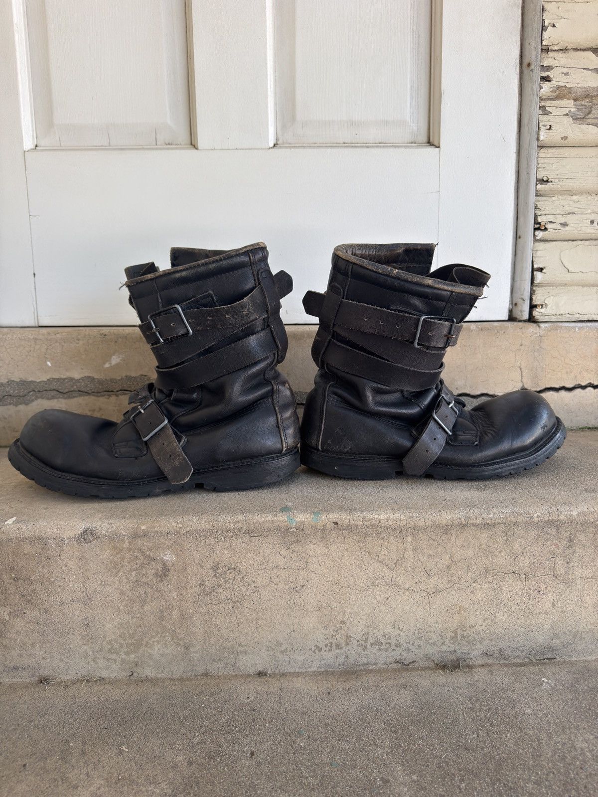 Vintage 1970’s German Tanker Boots Size US 9.5 / EU 42-43 - 5 Thumbnail