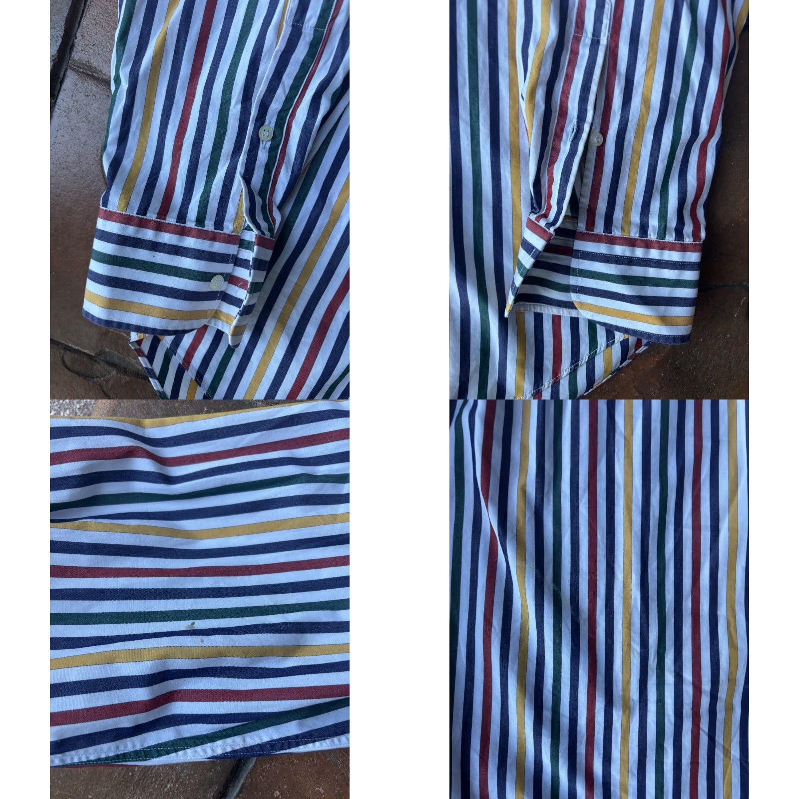 Paul & Shark Paul & Shark Yachting Button Up Shirt Men's 17/43 Long Sleeve Striped Size US XL / EU 56 / 4 - 8 Thumbnail
