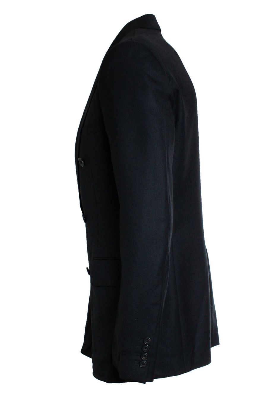 Alexander McQueen Alexander McQueen, Black double breasted blazer Size 50R - 2 Thumbnail