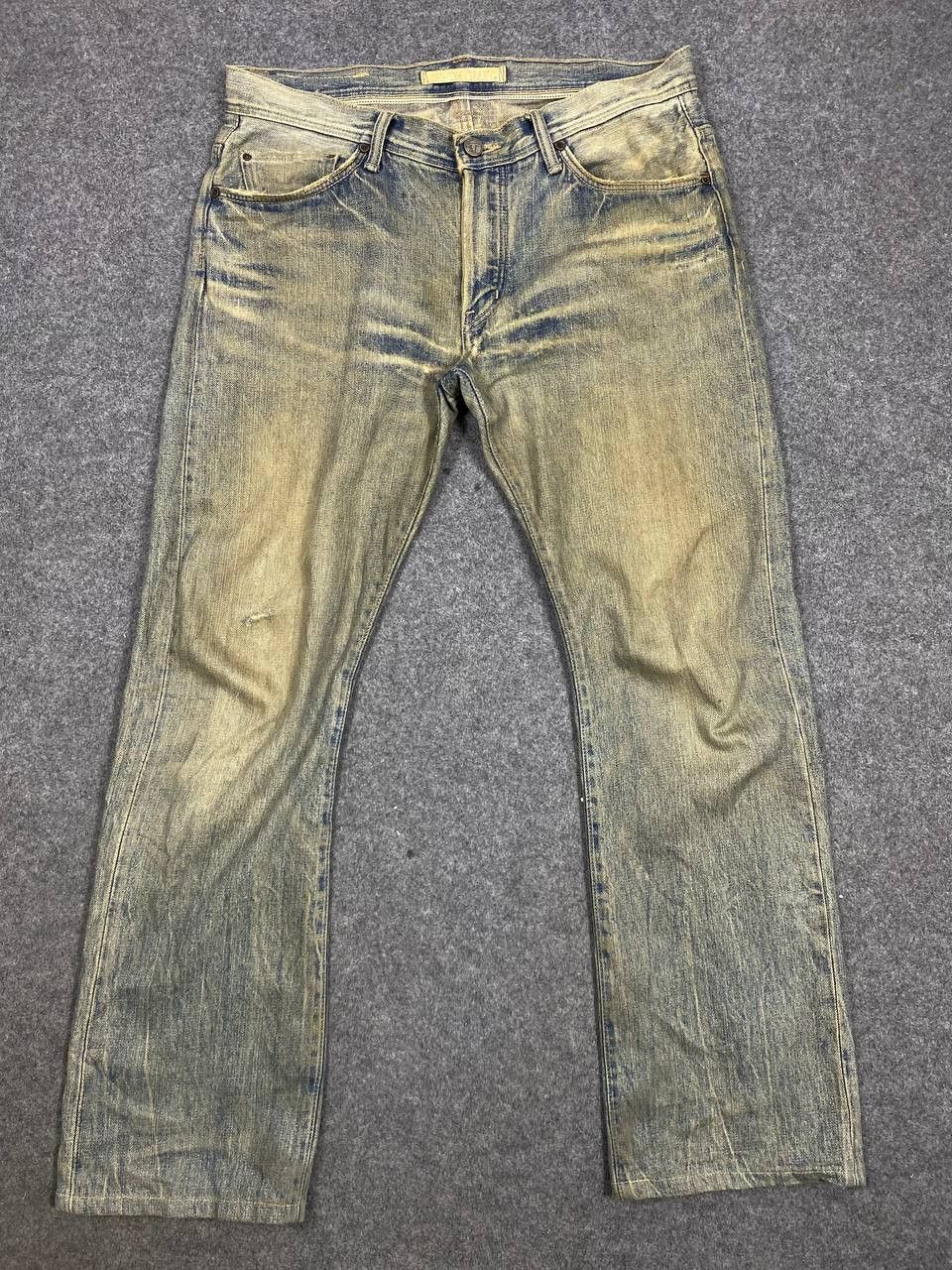 Japanese Brand denim craft japan rusty bootcut distressed denim Size US 38 / EU 54 - 7 Thumbnail