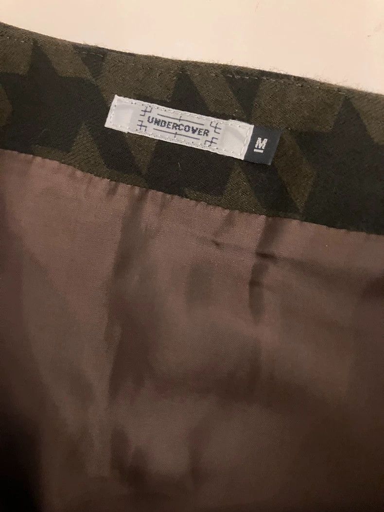 Undercover Undercover size m Dark brown houndstooth skirt Size 24" / US 00 / IT 34 - 3 Thumbnail