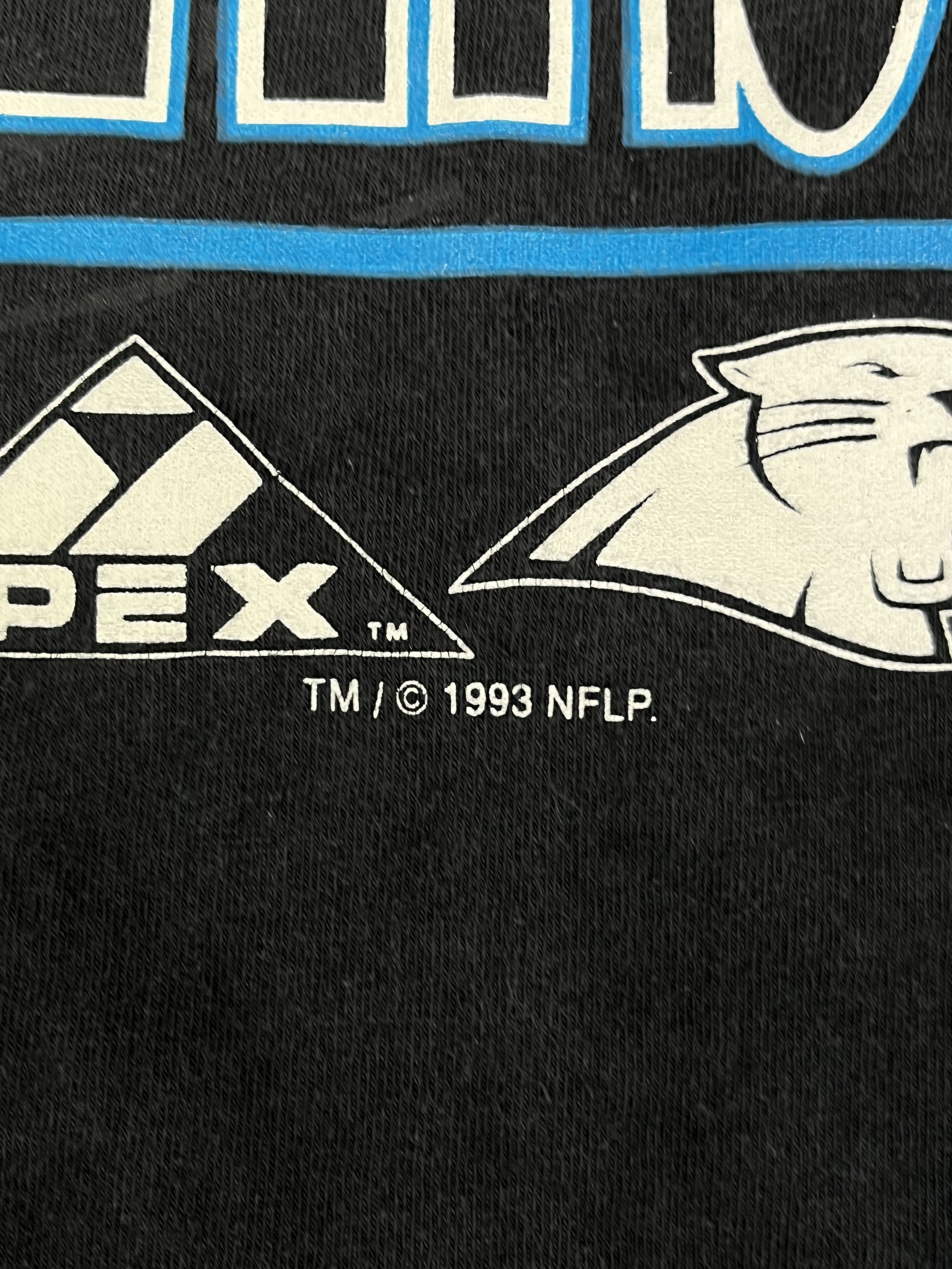NFL × Vintage Vintage Made in USA 1993 Carolina Panthers NFL Logo T-shirt Size US L / EU 52-54 / 3 - 4 Thumbnail