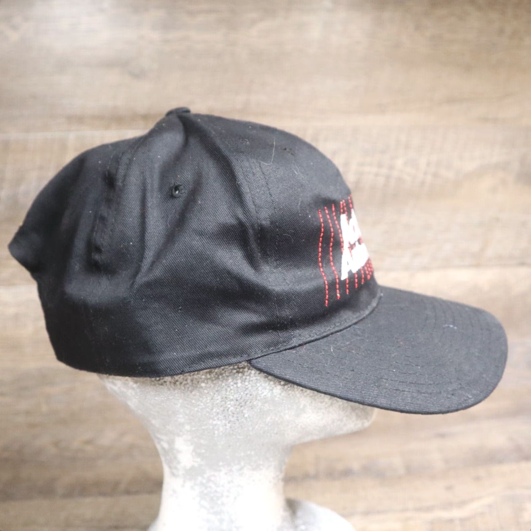 Vintage ADVANCED AUTO PARTS Black Baseball Cap Adjustable Mens Size ONE SIZE - 3 Thumbnail