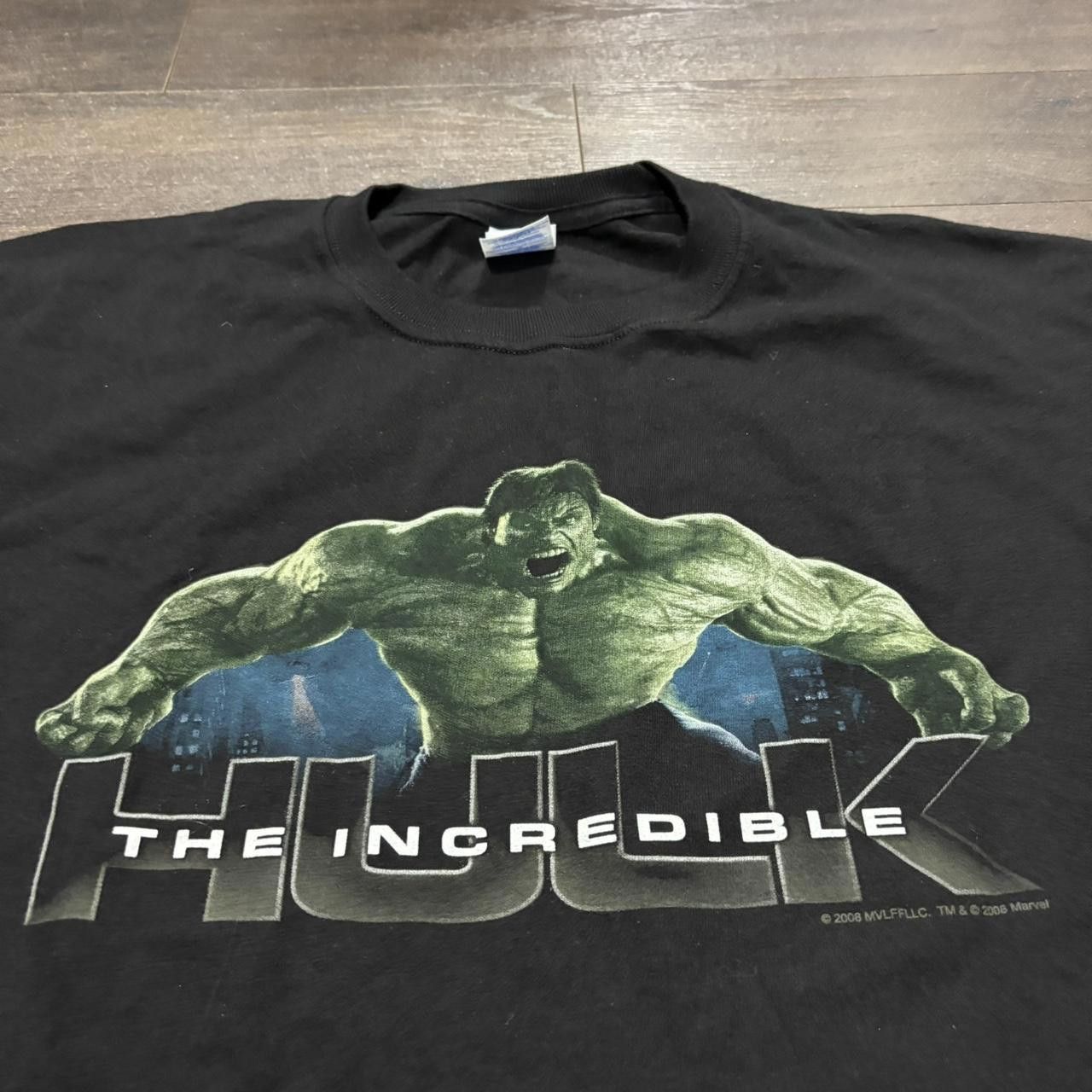 Mad Engine vintage the Incredible Hulk movie t shirt 00s L Size US L / EU 52-54 / 3 - 2 Thumbnail