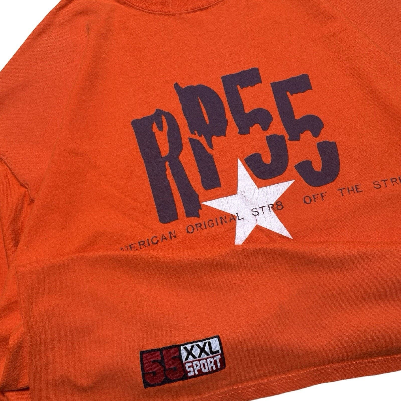 Vintage Vintage Y2K RP55 Str8 Off the Street Graphic T Shirt 2XL Size US XXL / EU 58 / 5 - 2 Thumbnail