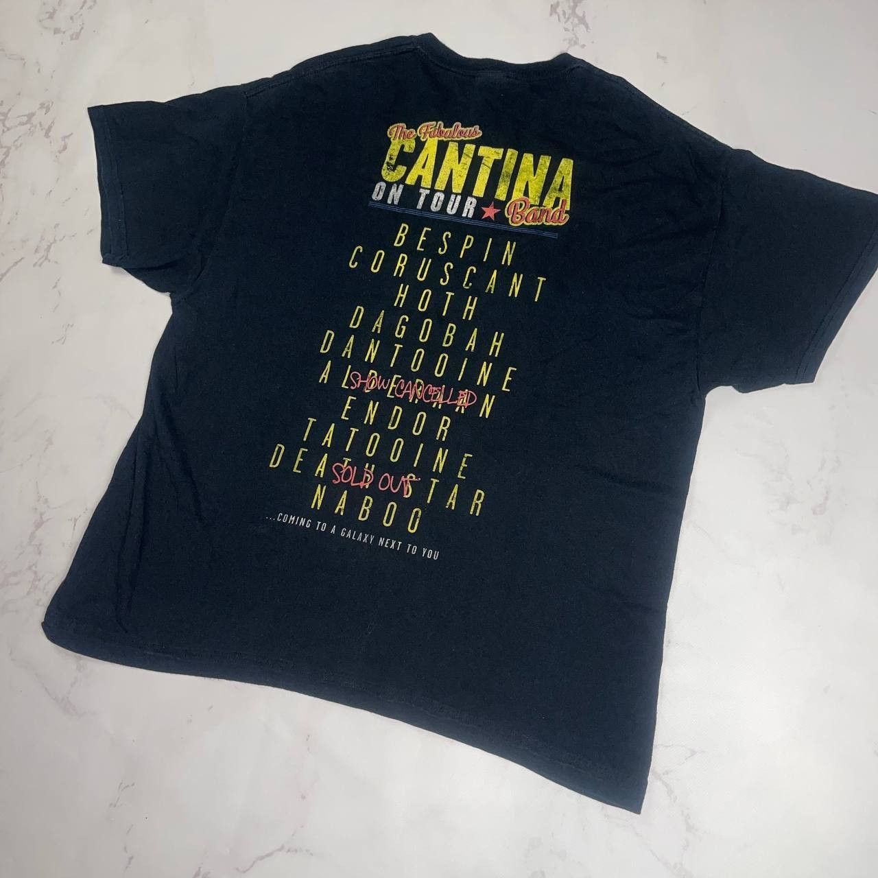 Vintage Star Wars The Fabulous Cantina Band On Tour T-shirt Sz XXL Size US XXL / EU 58 / 5 - 10 Thumbnail
