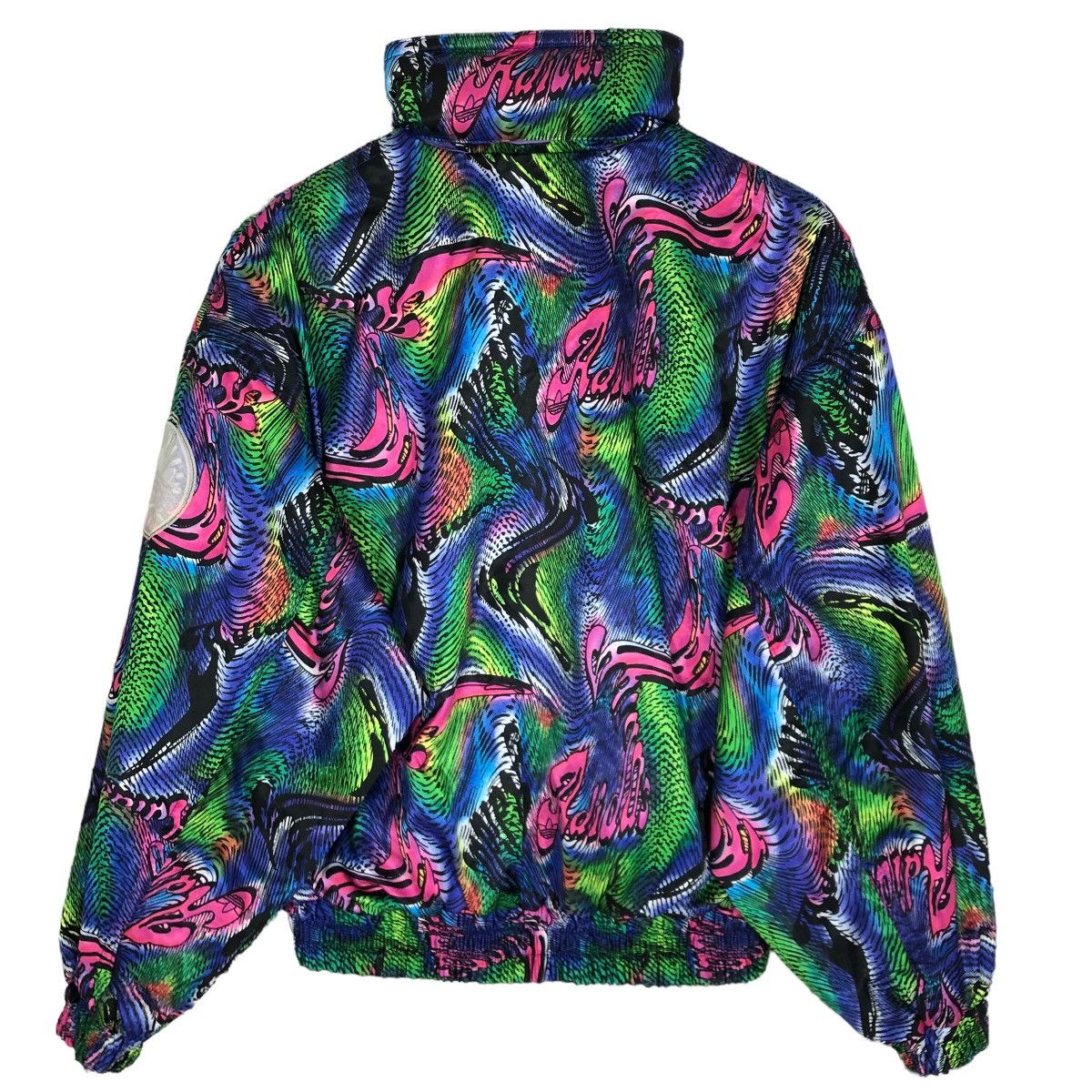 Adidas Vintage 80s Adidas Originals Reversible Nylon Light Jacket Size US L / EU 52-54 / 3 - 13 Thumbnail