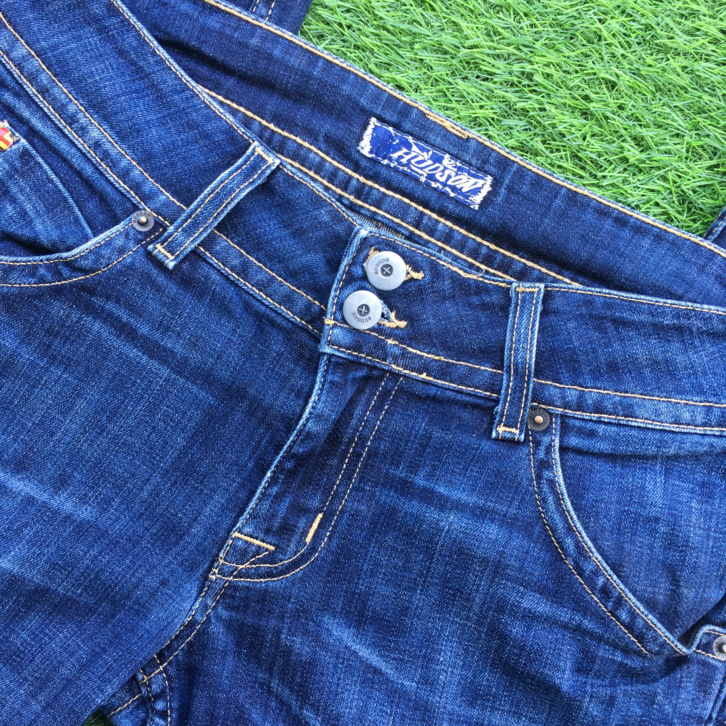 Designer × Jean Hudson Bootcut Flared Jeans D-955 Size 30" / US 8 / IT 44 - 5 Thumbnail