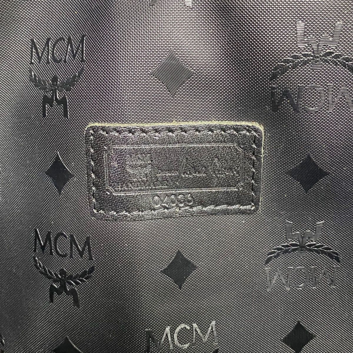 MCM ‼️LASTDROP‼️ VINTAGE MCM BLACK VISETOS NYLON LONG SHOULDER BAG Size ONE SIZE - 12 Thumbnail