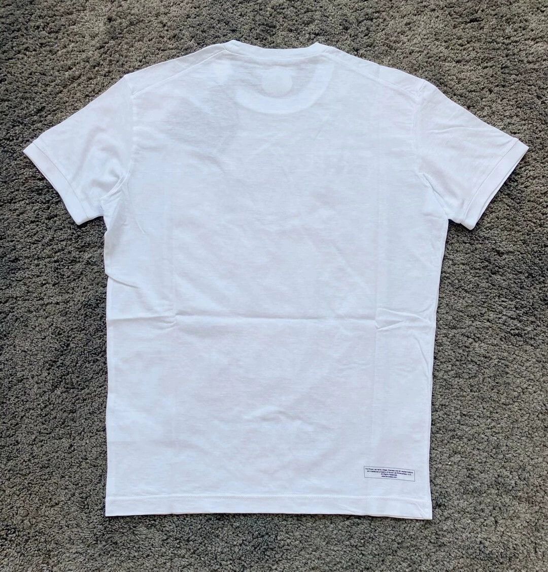 Dsquared2 Dsquared2 20SS Runway Bruce Lee Slim T-Shirt White/Black Size US XS / EU 42 / 0 - 2 Thumbnail