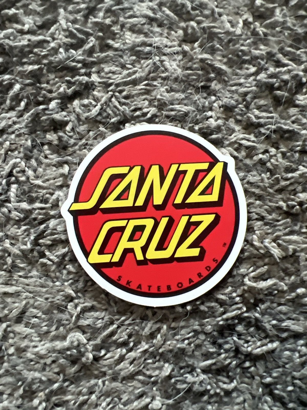 Santa Cruz Skateboards Santa Cruz Skateboards Dot Logo Sticker Size ONE SIZE - 1 Thumbnail