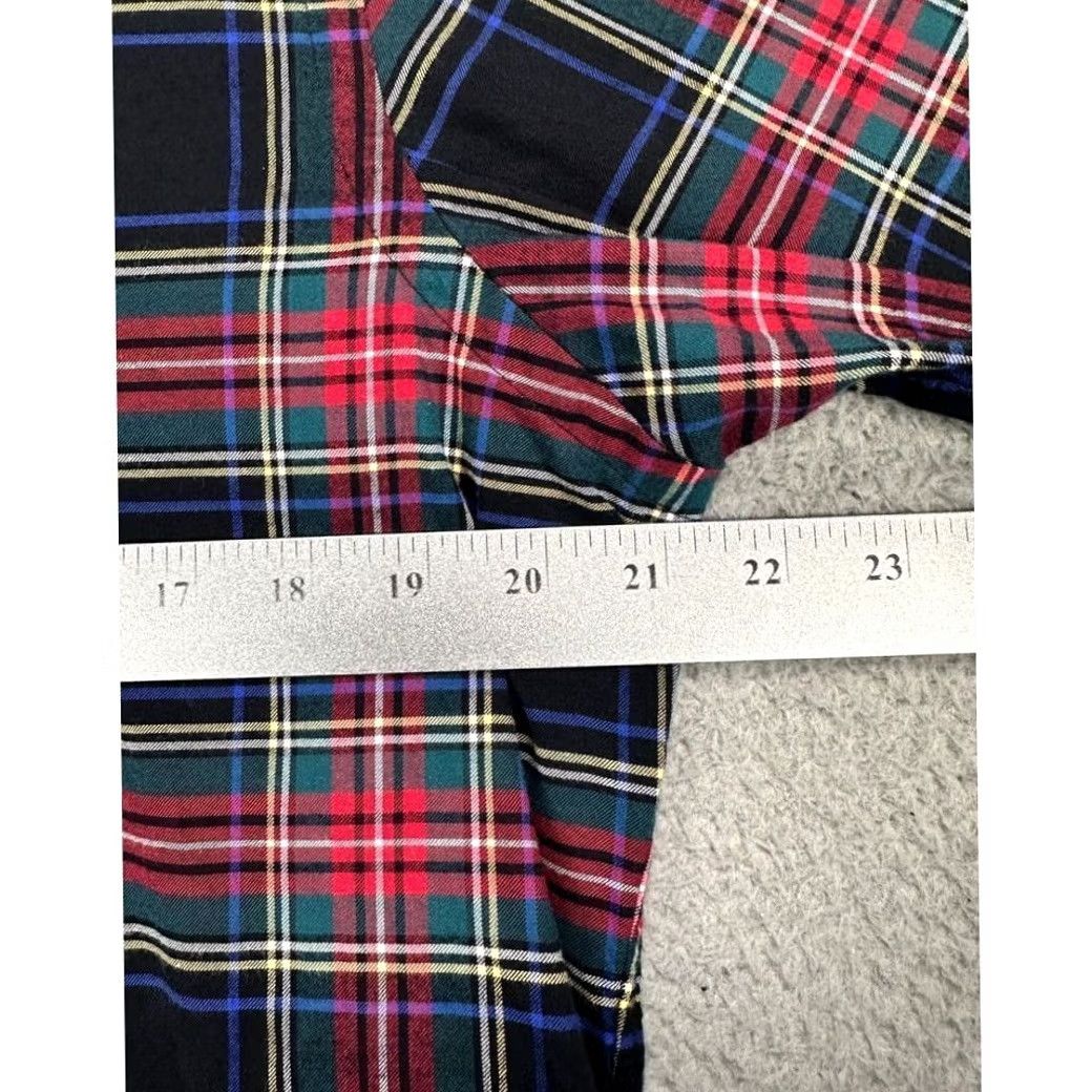 Polo Ralph Lauren Polo Ralph Lauren Flannel Shirt Mens Medium Black Multi Plaid Button Up Size US M / EU 48-50 / 2 - 8 Thumbnail