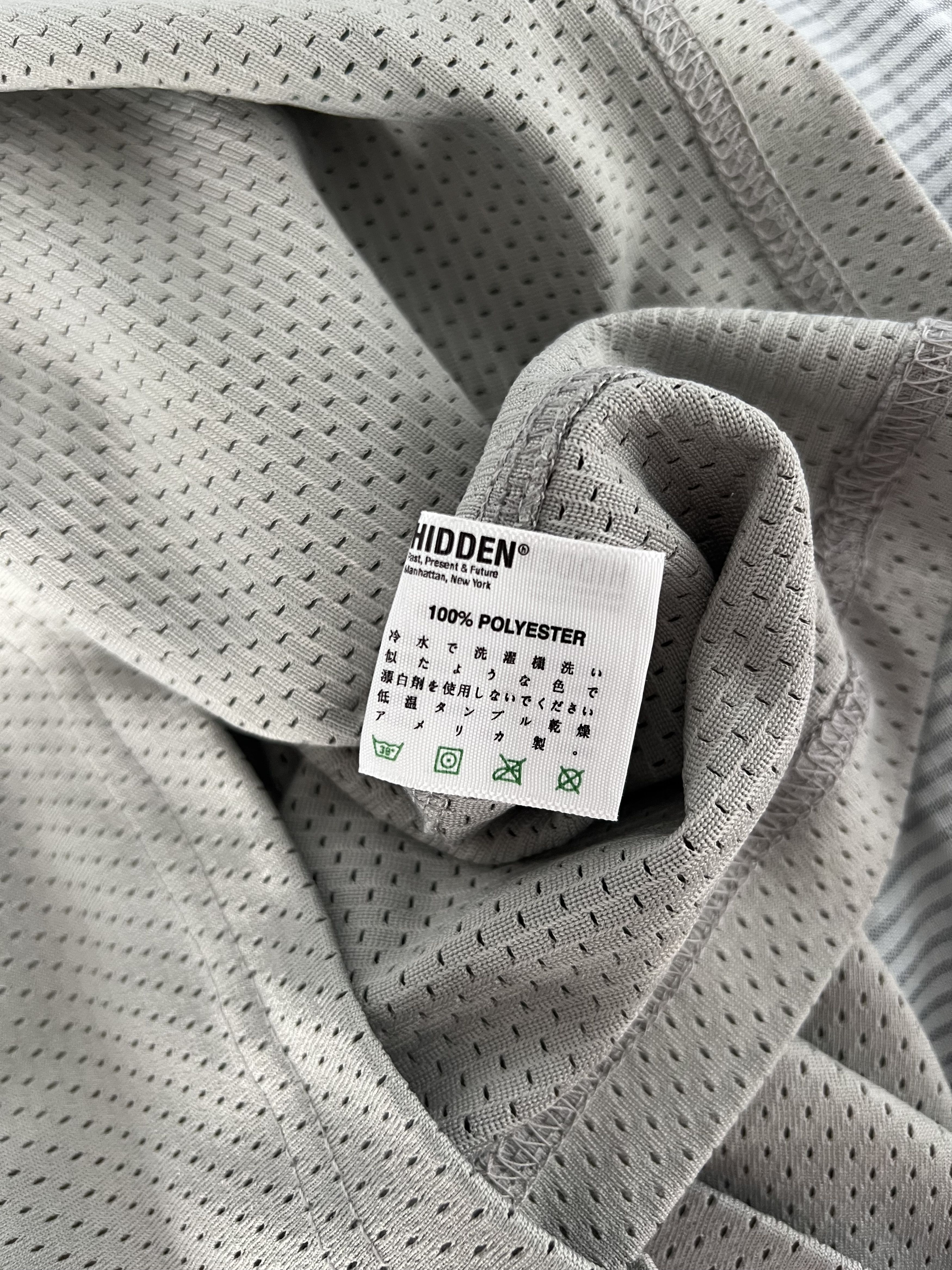 HIDDEN Hidden NY Mesh Jersey in Silver Size US XL / EU 56 / 4 - 7 Thumbnail