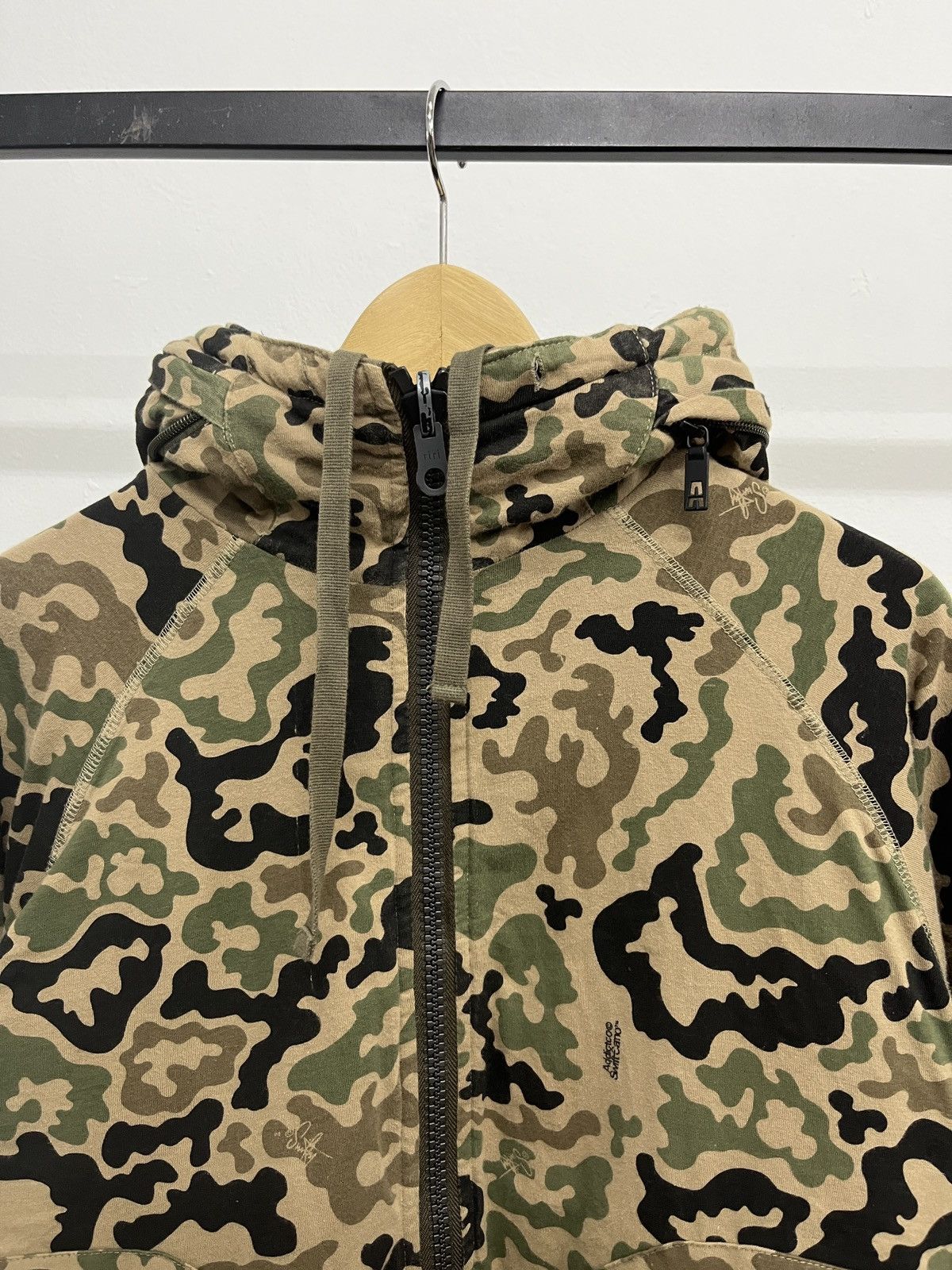 GOA Y2K REVERSIBLE BONO HOODIE CAMO ADDICT GOA LGB KMRII STYLE Size US S / EU 44-46 / 1 - 13 Thumbnail