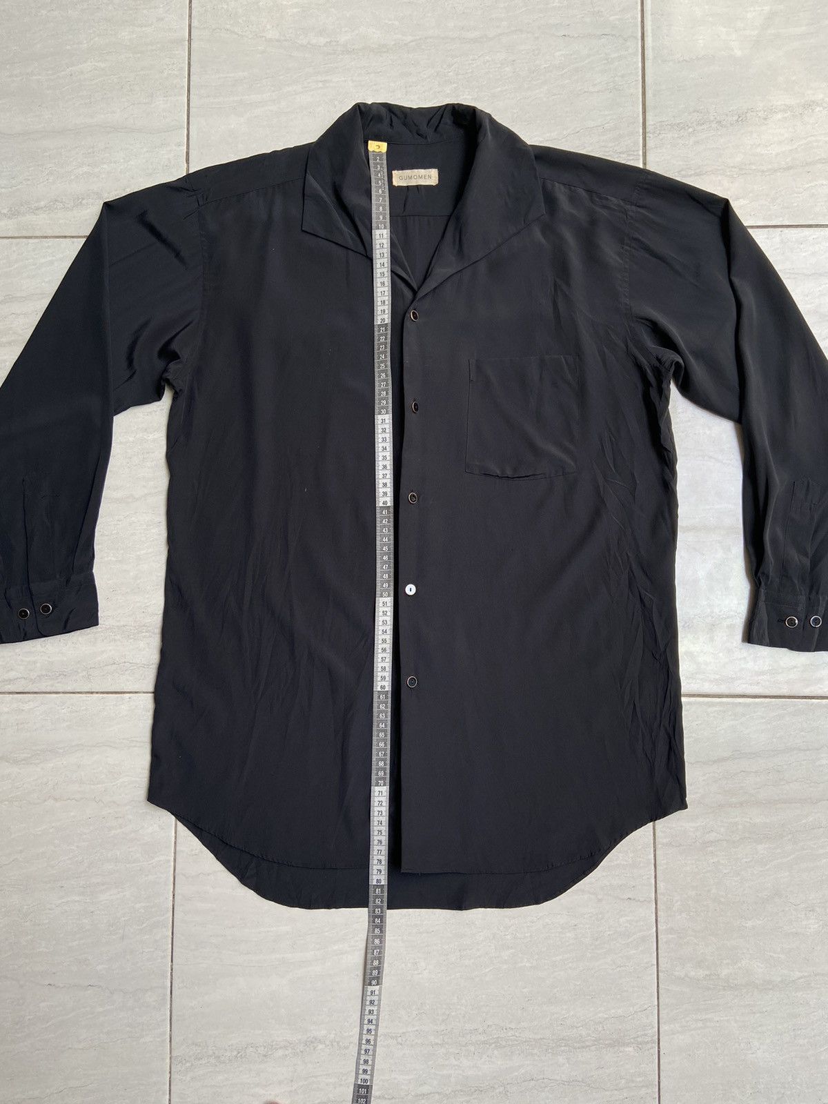 Designer × Japanese Brand GUMOMEN Black Shirt Size US M / EU 48-50 / 2 - 7 Thumbnail