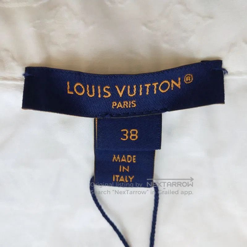 Louis Vuitton Louis Vuitton White Cotton Printed Top. Size US S / EU 44-46 / 1 - 6 Thumbnail
