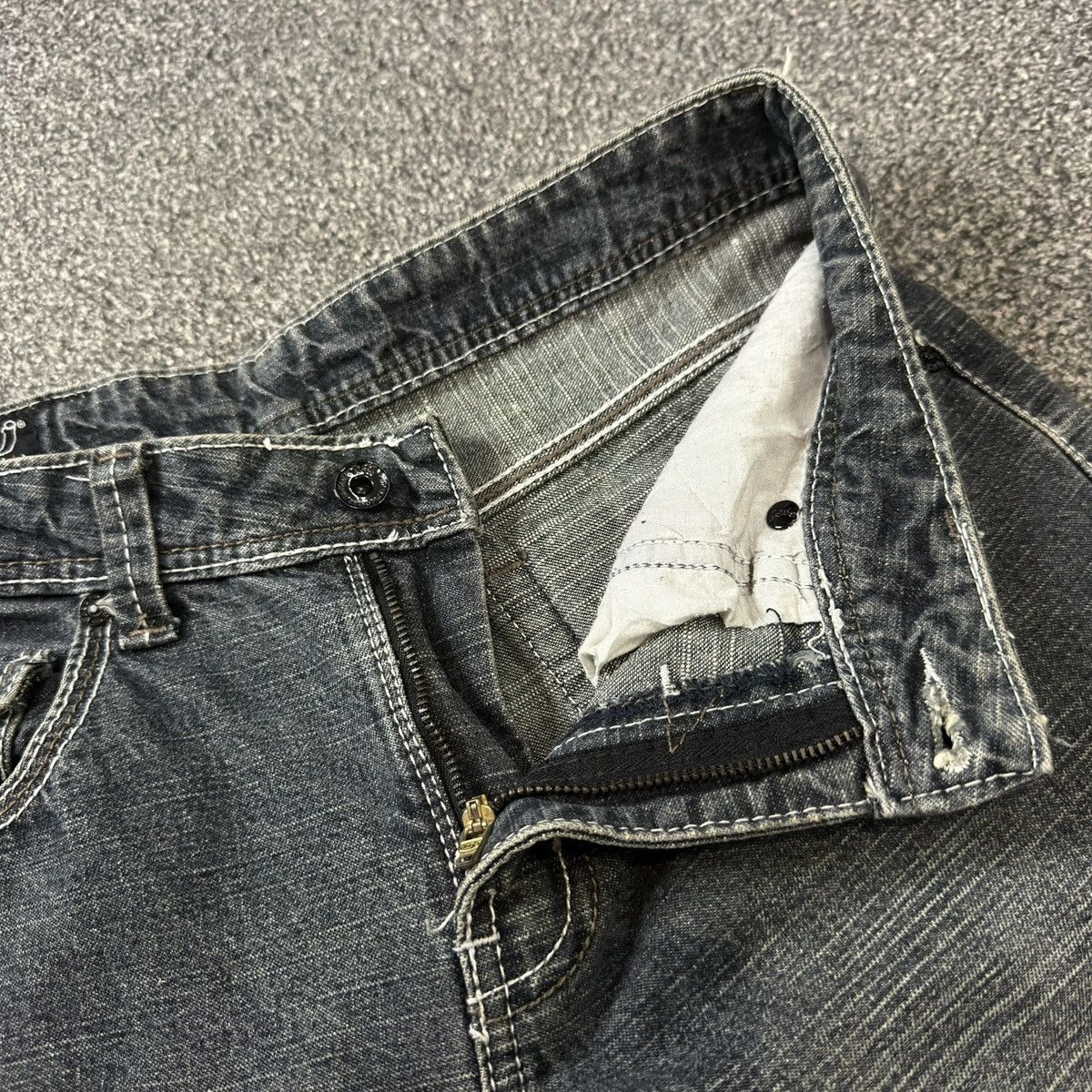 Japanese Brand Vintage y2k Japanese Seditionaries Rough Rider Denim Size US 30 / EU 46 - 12 Thumbnail